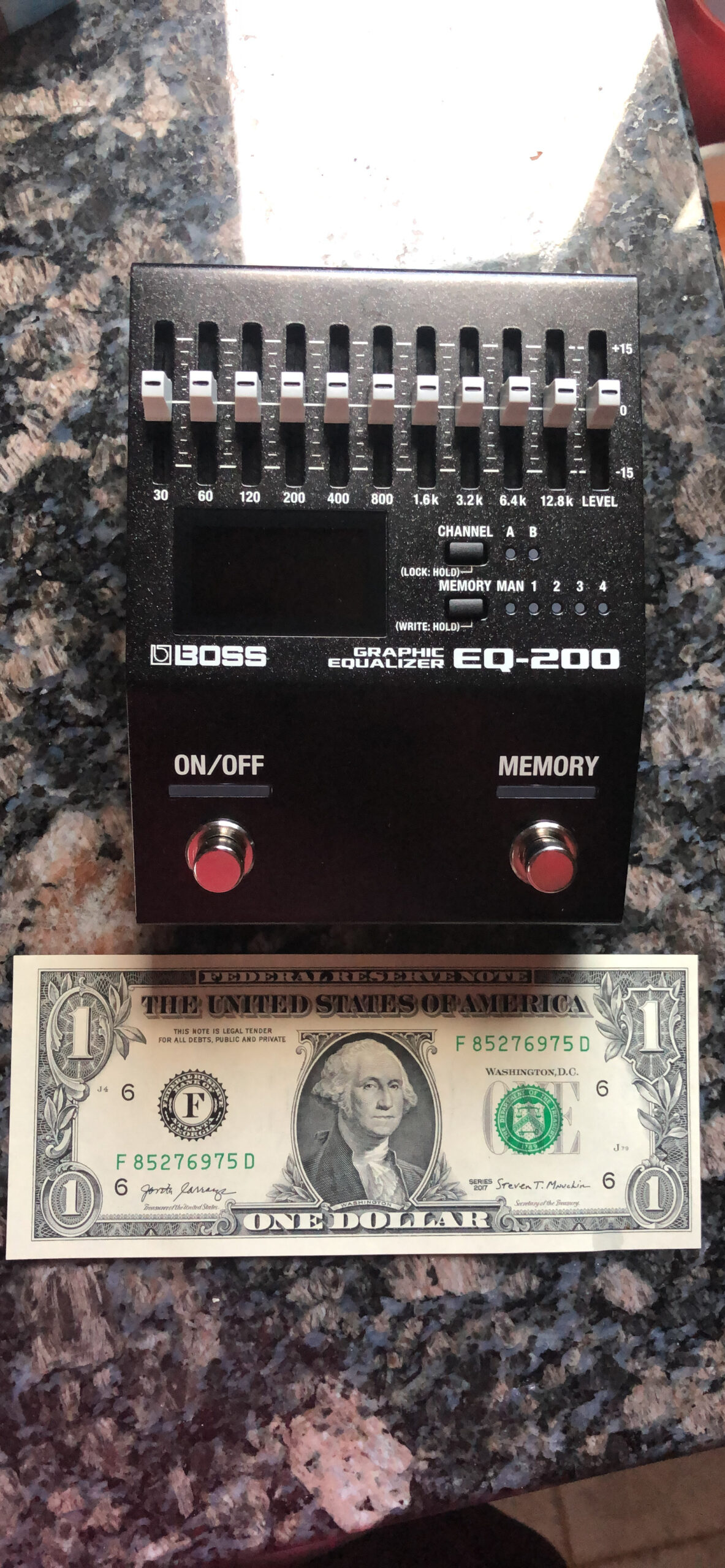 BOSS EQ-200 Graphic Equalizer customer photo 1