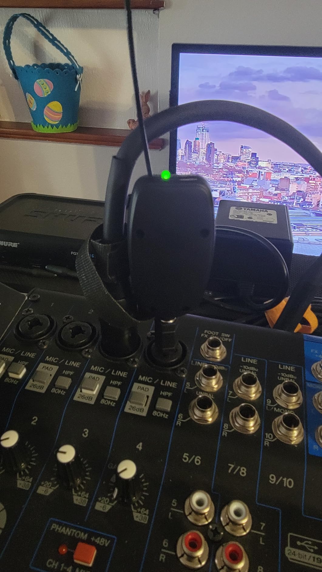 Wireless Instrument Microphone, UHF Clip Condenser Mic, for Horns, Trumpets, Clarinets, Saxophones, Cello, Computer, Phone, Speakers, Voice Amplifier 131ft Range customer photo 2