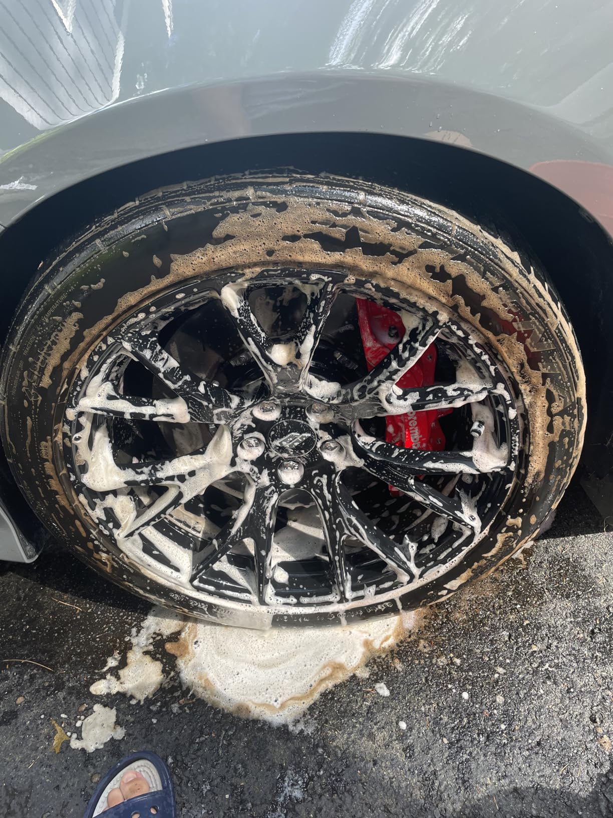 Adam's Polishes Wheel & Tire Cleaner Combo - Professional All In One Tire, Wheel, Rim, Barrel, Rubber, Well Cleaning Spray for Car Washing & Auto Detailing - Safe On Most Rim Finishes customer photo 2