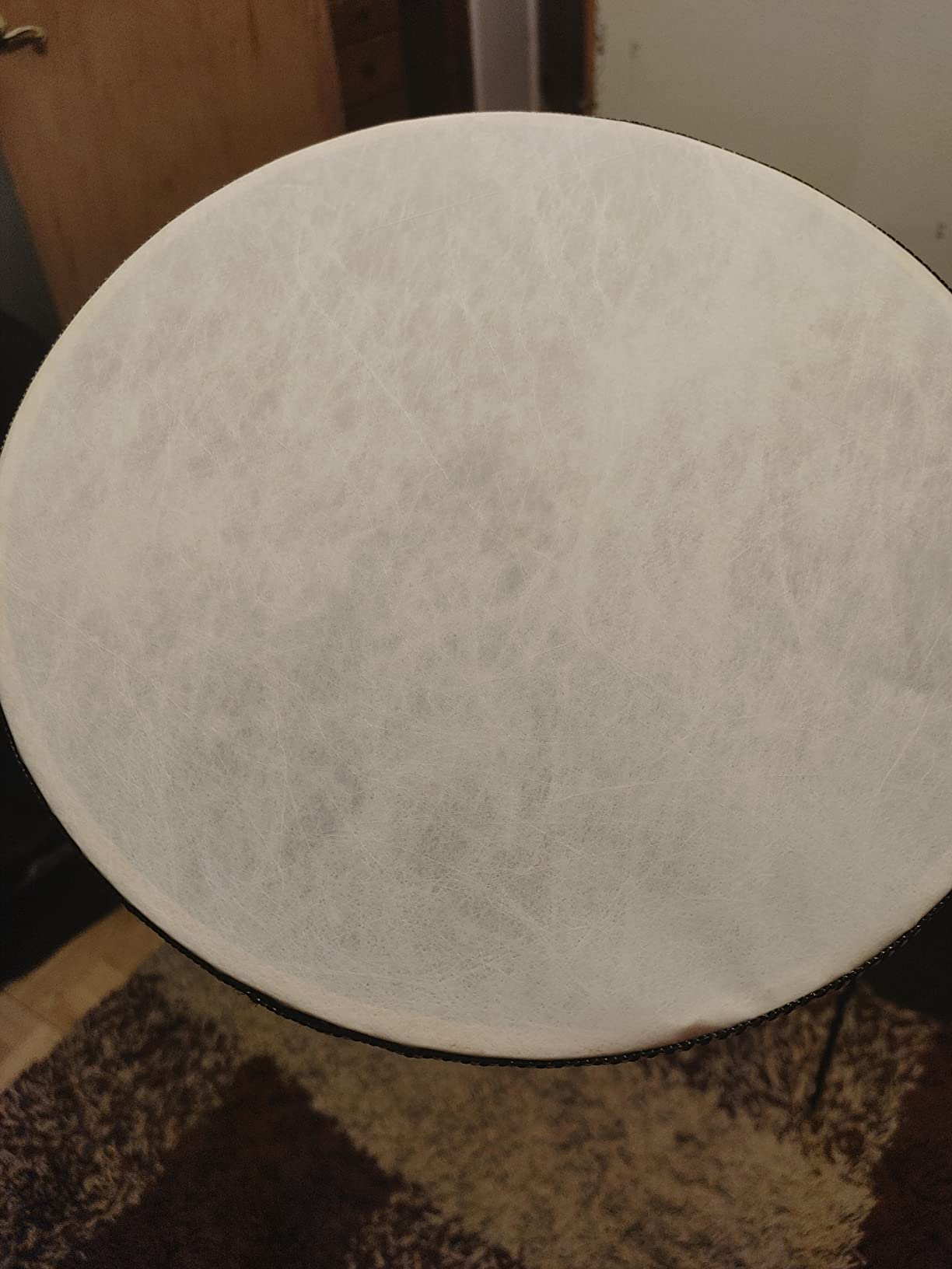 Foraineam 12 Inch & 10 Inch & 8 Inch Hand Drum Percussion Wood Frame Drums with Drum Stick customer photo 2
