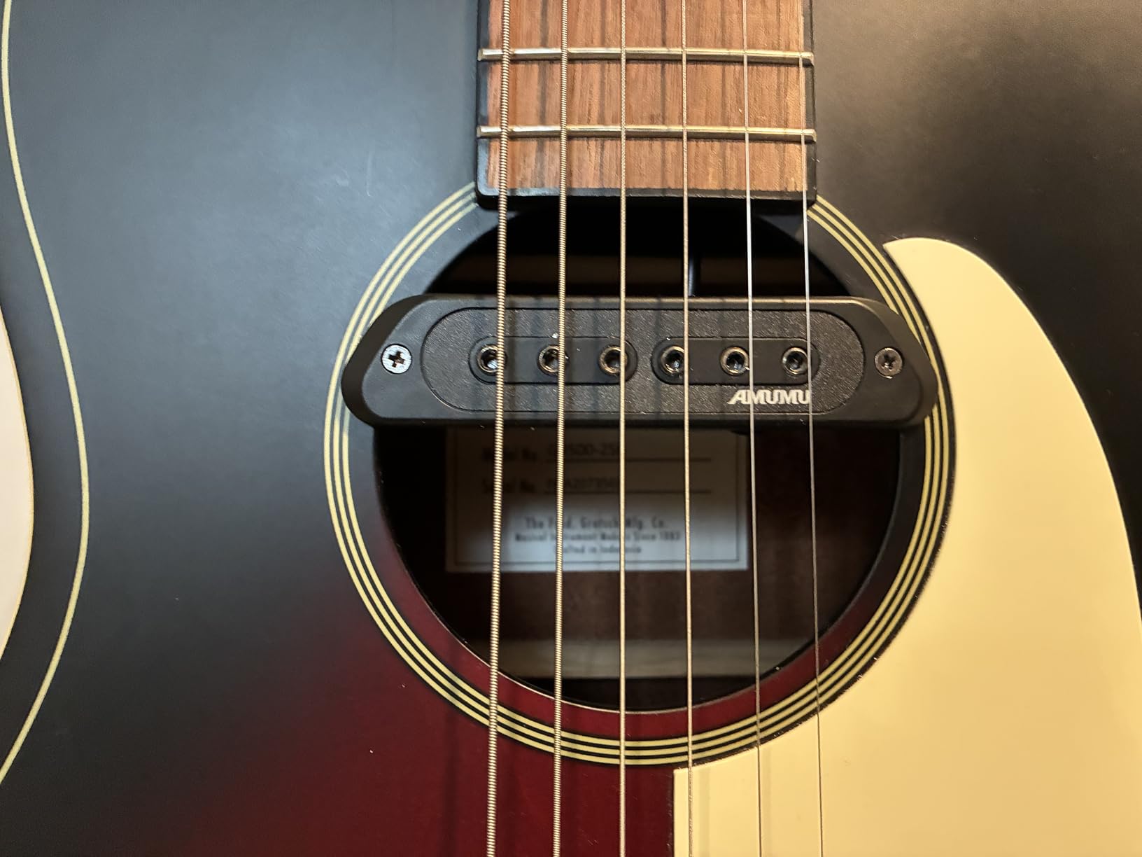 AMUMU SP60 Humbucker Magnetic Passive Soundhole Pickup customer photo 1