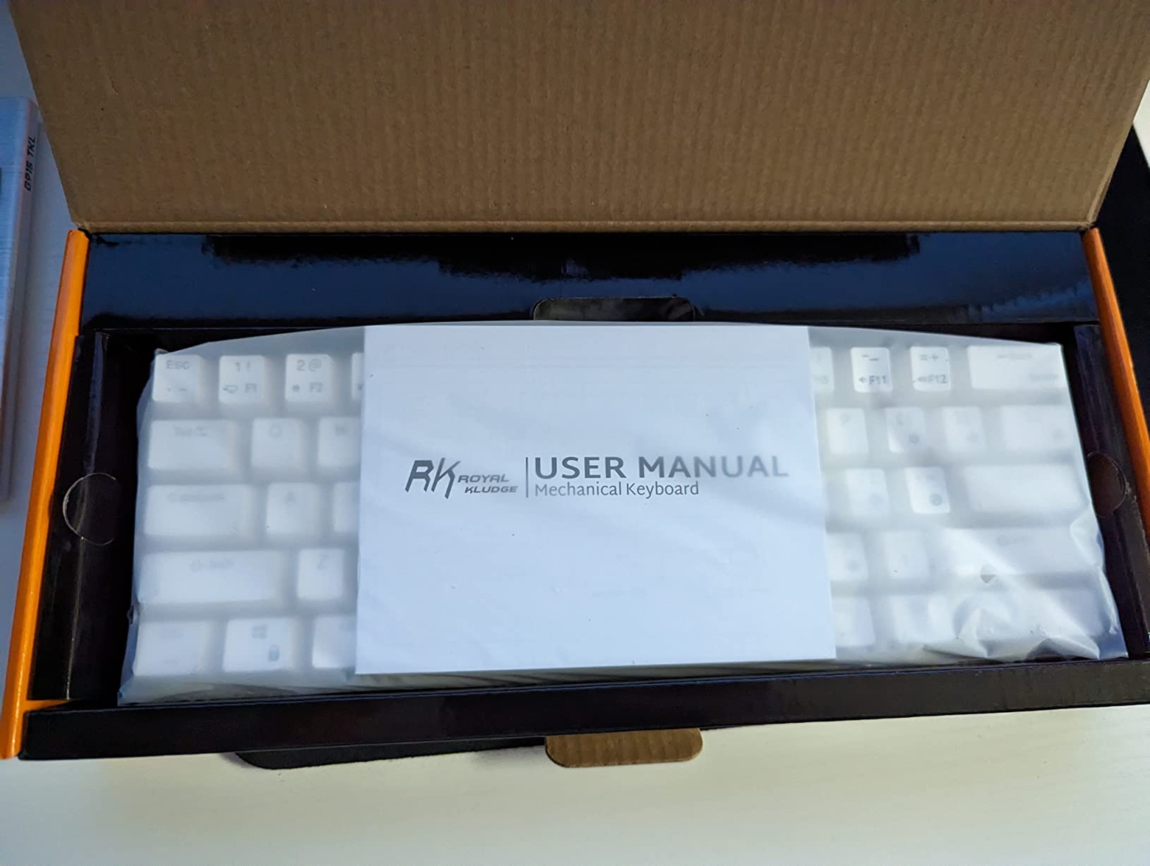 RK ROYAL KLUDGE RK61 Wired 60% Mechanical Gaming Keyboard Programmable QMK/VIA RGB Backlit 61 Keys Ultra-Compact Hot Swappable Blue Switch Black customer photo 2