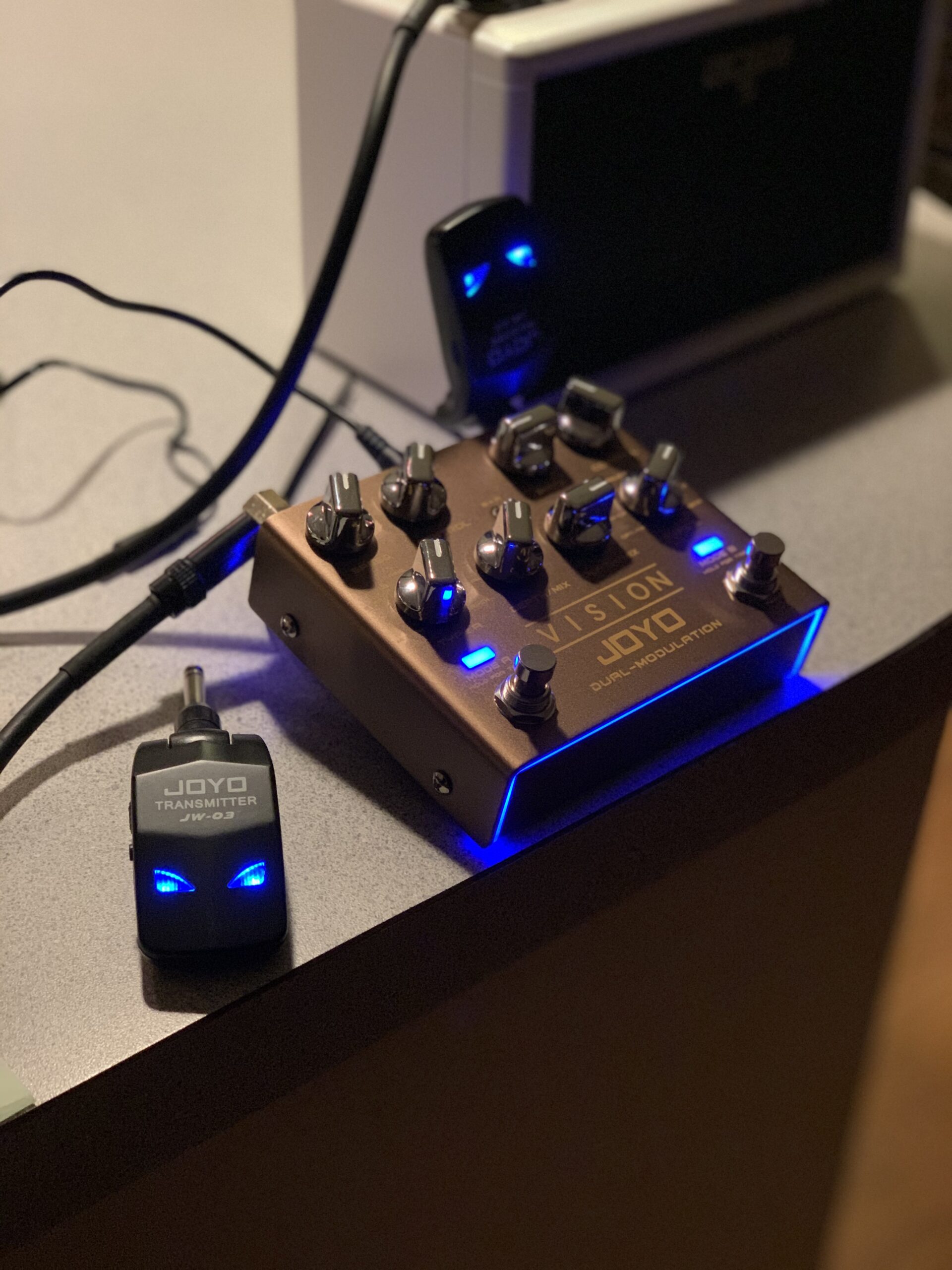 JOYO Dual-Channel Modulation Guitar Pedal, 18 Effects (Vision R-09) customer photo 2