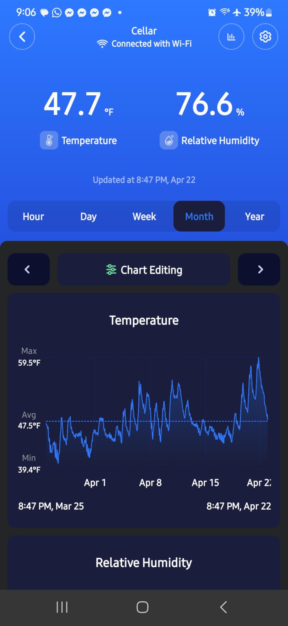 SensorPush HT.w Smart Temperature Sensor & Humidity Sensor - Thermometer & Hygrometer w/App Monitoring - Water Resistant Temperature and Humidity Monitor w/Heat Index for RV, Fridge & More customer photo 2