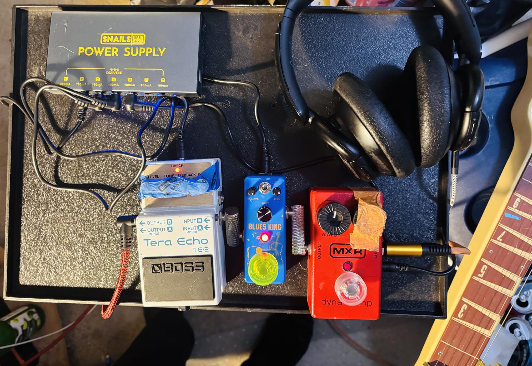 VSN Guitar Flanger Pedal - Classic Metallic Flanger Sounds, 2 Modes, Retro Effect customer photo 2