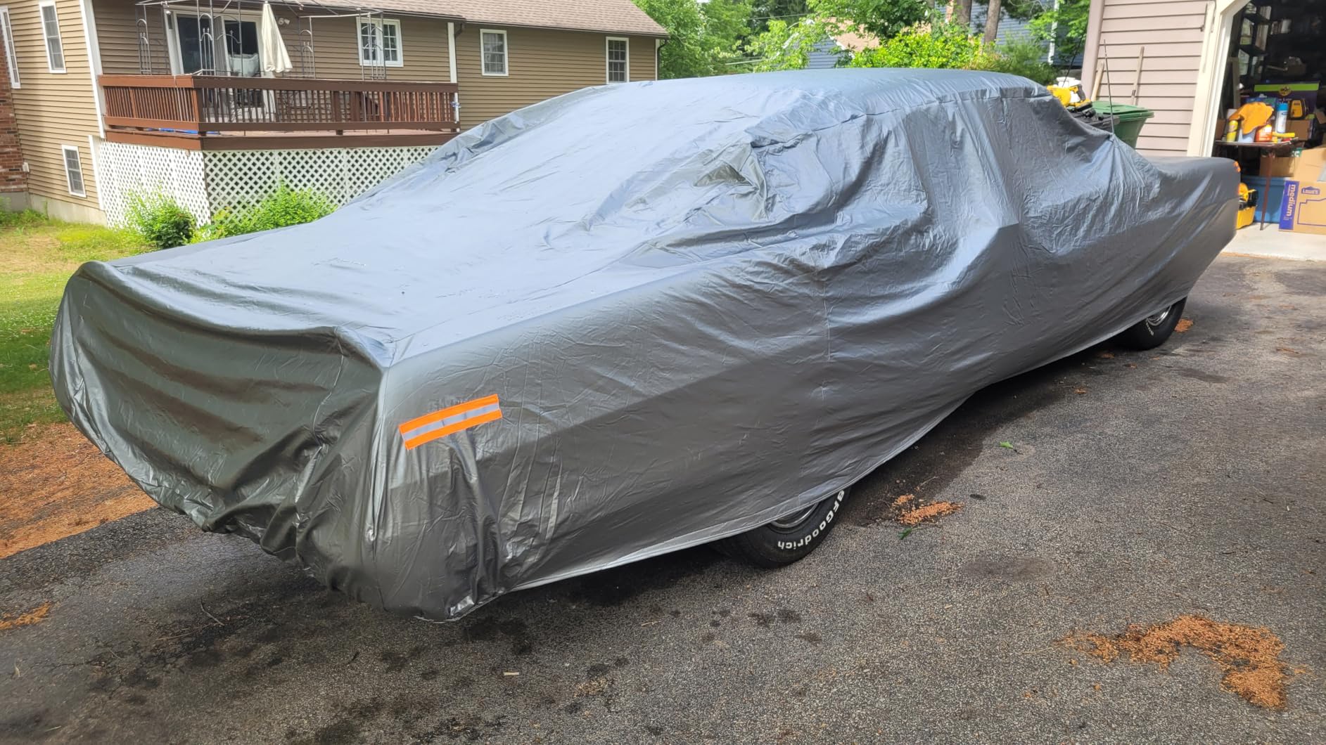 Motor Trend SafeKeeper Heavy Duty Car Cover Waterproof All Weather - Multi-Layered Truck SUV Car Cover for Snow Rain Sun UV Protection customer photo 2