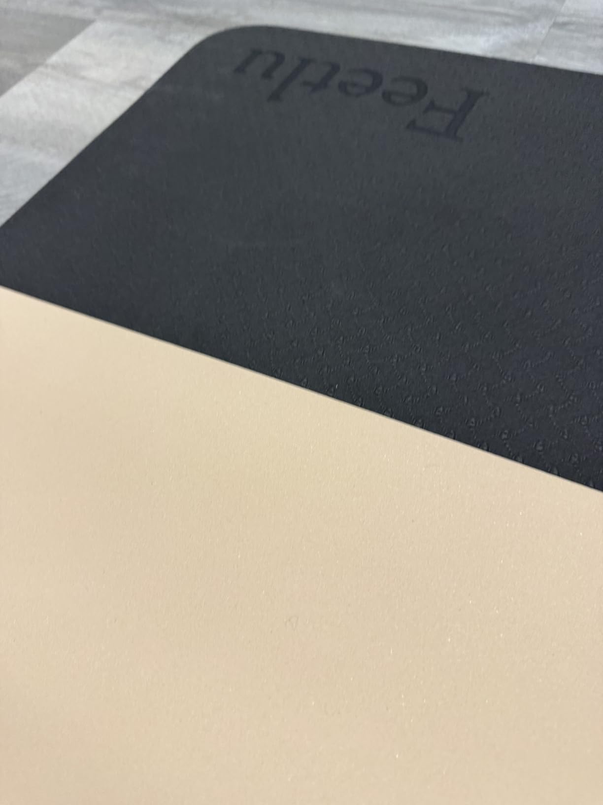 Extra Thick Yoga Mat with Carry Strap, 10mm Non-Slip Exercise Mat, 72 x 24 Inch Cushioned Workout Mat for Yoga, Pilates, Stretching & Floor Exercises customer photo 1