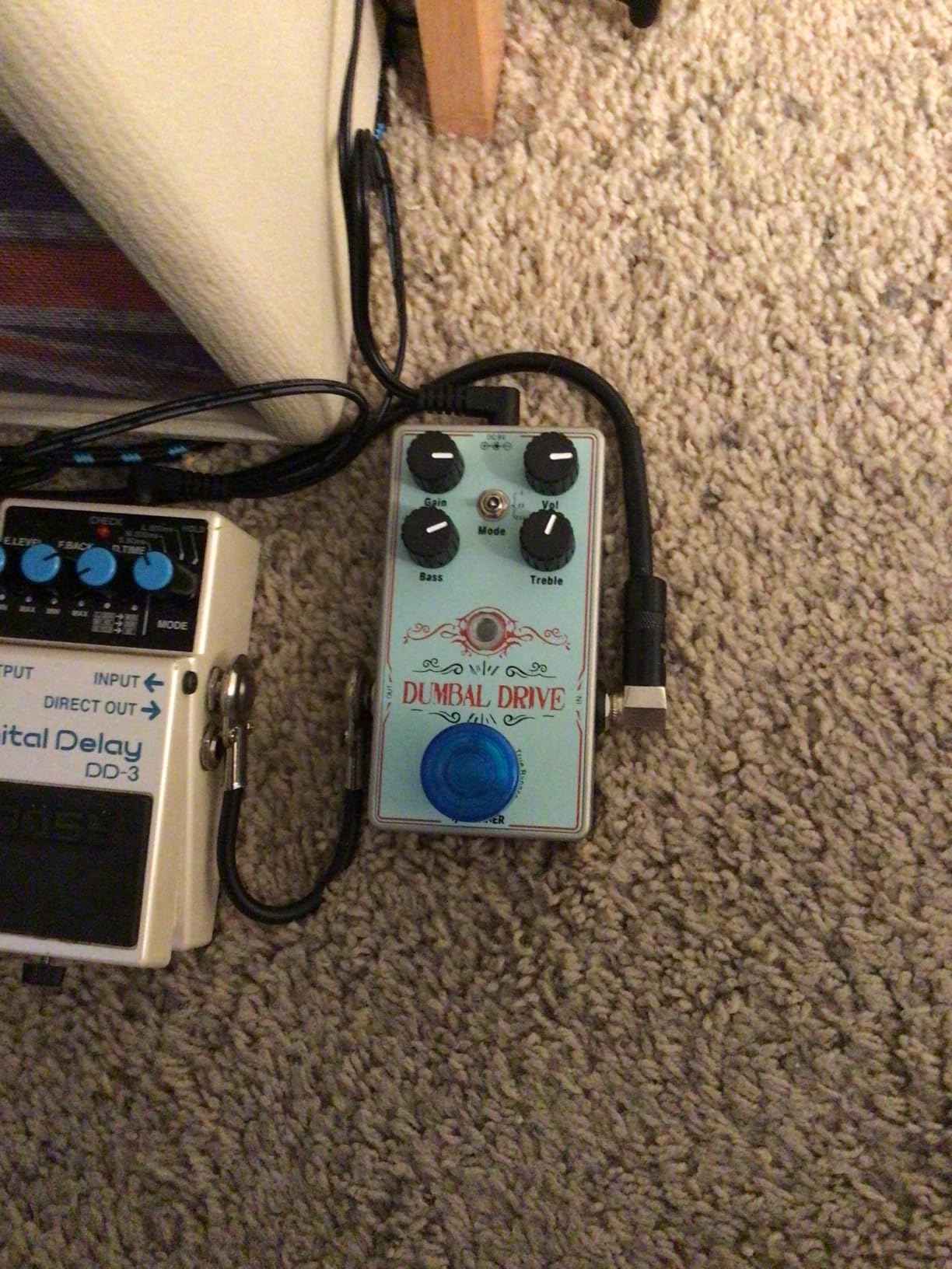 Donner Dumbal Drive Overdrive Pedal for Electric Guitar - Dumble Style With 2 Band EQ Boost Effect, Pure Analog True Bypass customer photo 1