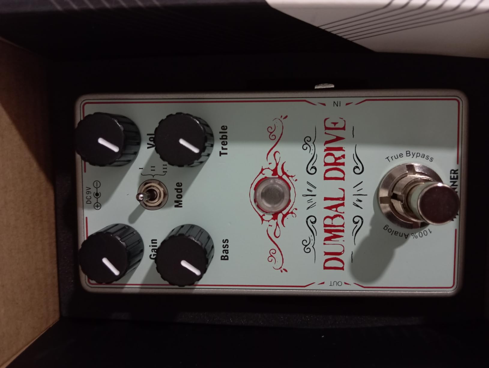 Donner Dumbal Drive Overdrive Pedal for Electric Guitar - Dumble Style With 2 Band EQ Boost Effect, Pure Analog True Bypass customer photo 2