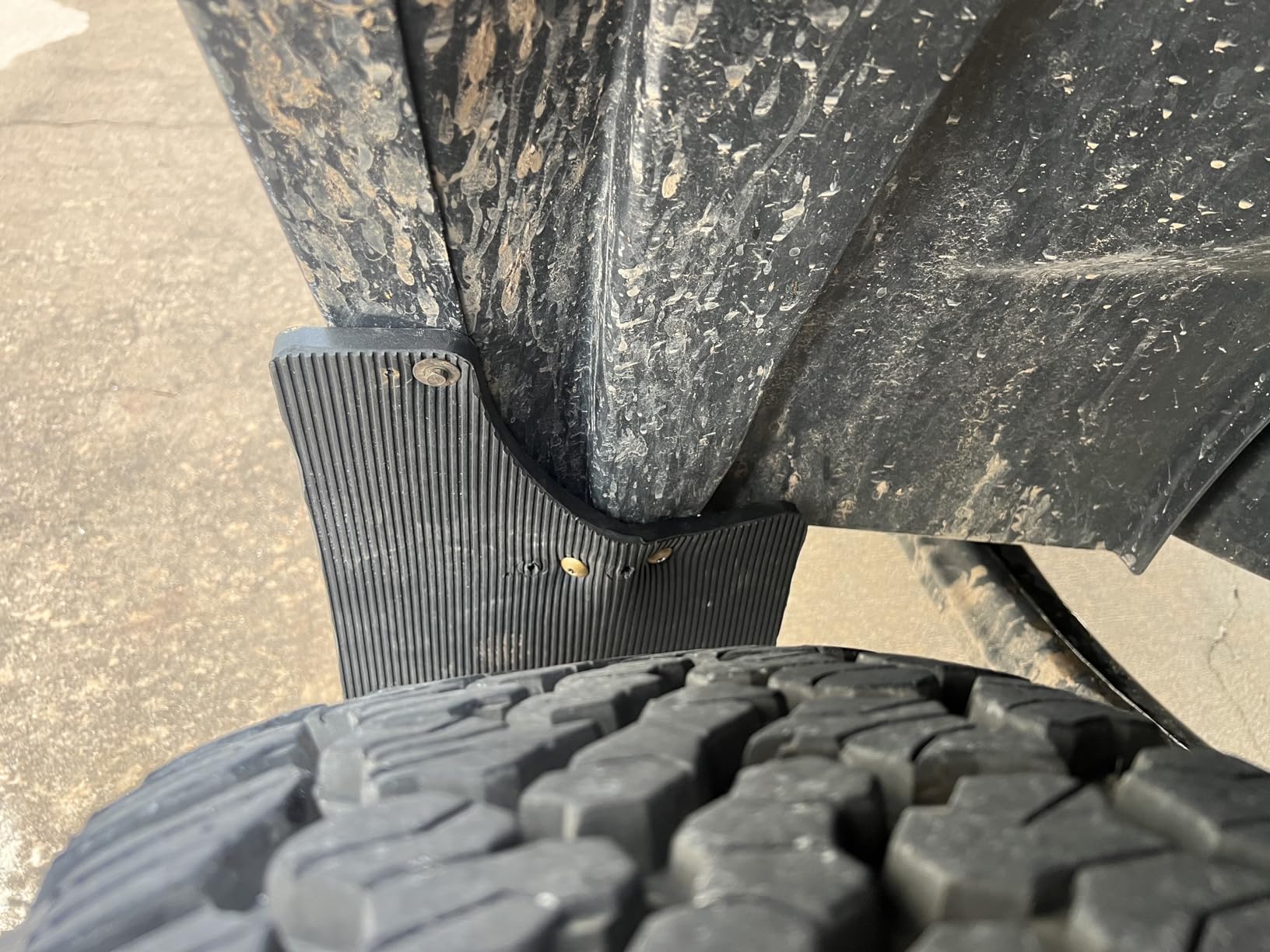 Cat Mud Flaps for Trucks - Heavy Duty Rubber Truck Accessories & Wheel Liner Mud Flaps for Pickup Trucks - Splash Guards for Front or Back Tires - Some Drilling Required for Included Screws customer photo 1