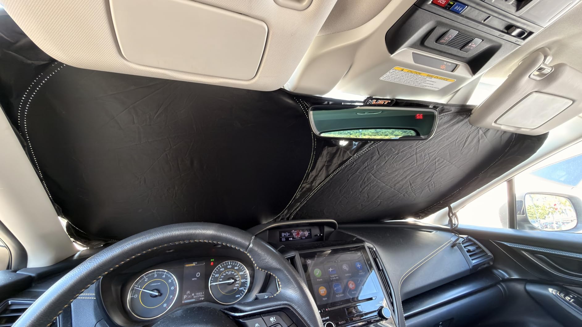 KUST Windshield Sun Shade Custom Fit for Toyota 4Runner 2010-2024 2025 2026 Accessories 4 Layers Sunshade Foldable Sun Protector Block UV Rays Keep Car Cooler customer photo 1