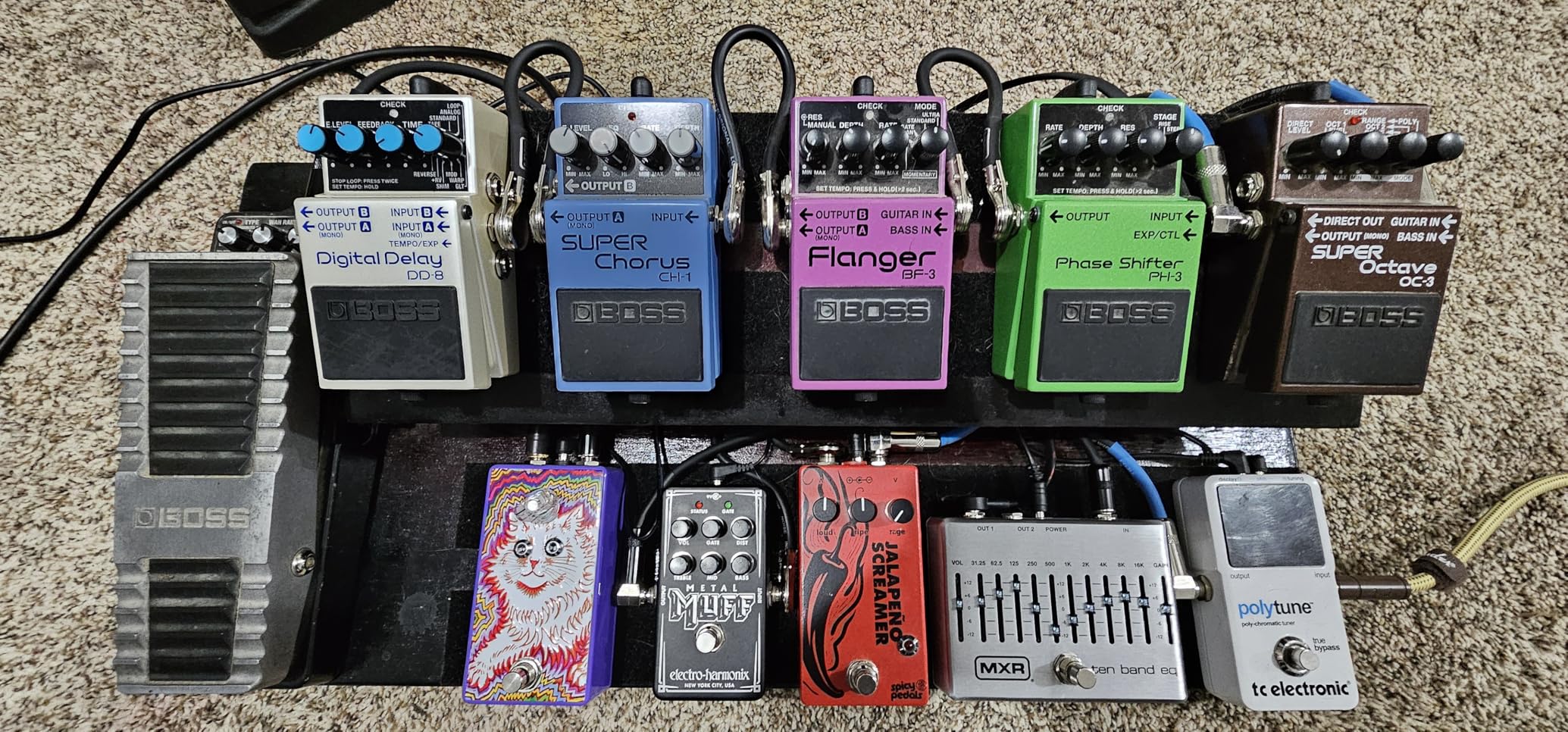 Electro-Harmonix Nano Metal Muff, Electric Guitar Distortion with Noise Gate Pedal customer photo 1