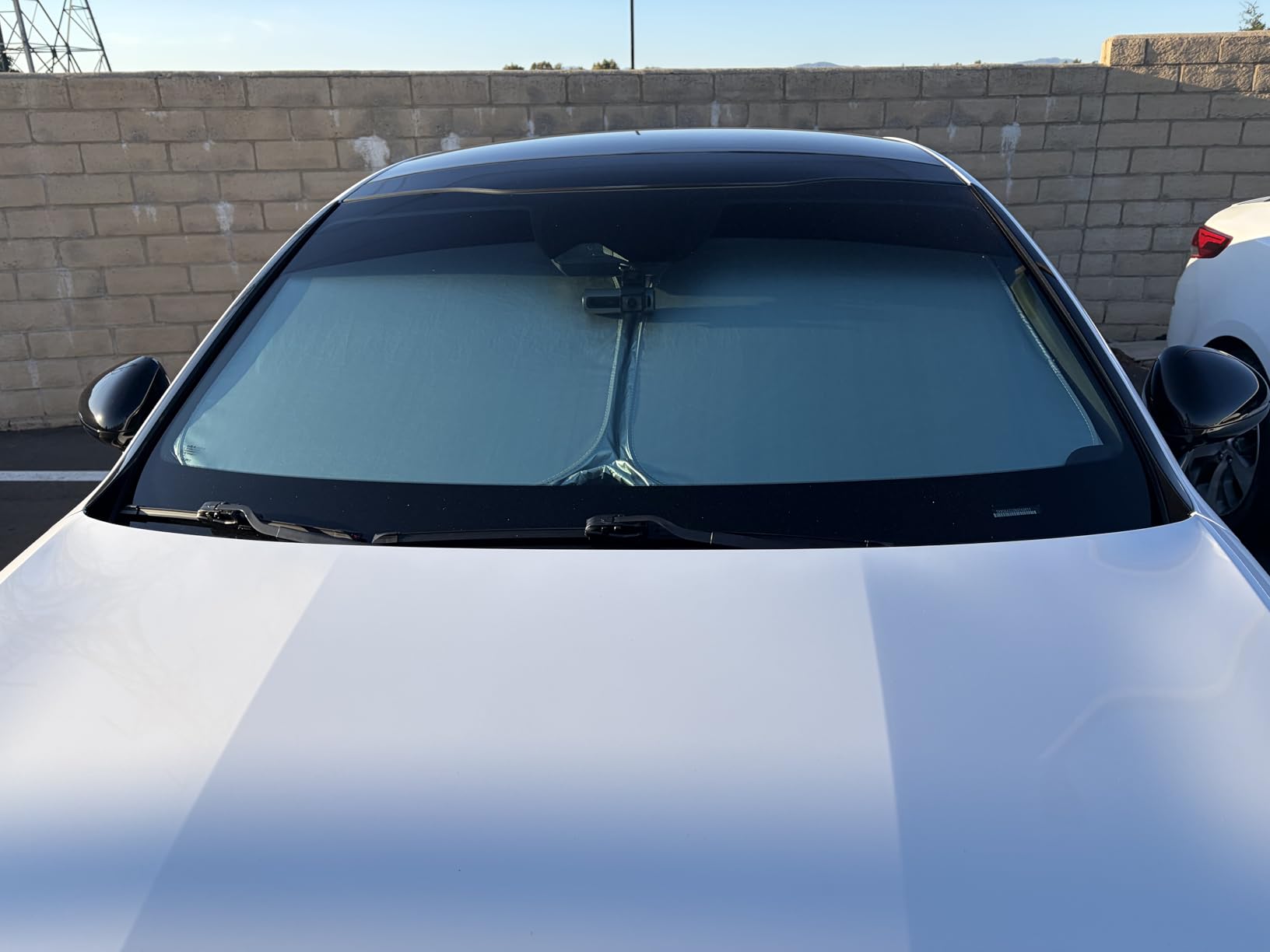 Proadsy 2026 Upgrade Windshield Sun Shade Custom Fit Mazda CX5 CX-5 2017-2025 2026 4-Layer Foldable Front Sunshade Protector Sun Visor Blocks UV Rays Keep Car Cooler customer photo 2