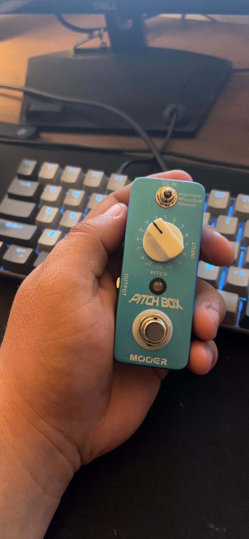Mooer Drop Pitch Harmonizer Guitar Effect Box MPS1 customer photo 2