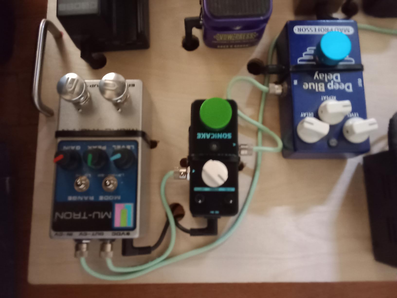 SONICAKE Octave Guitar Pedal, Analog Classic Lower Octave Guitar Effects Pedal for Guitar & Bass customer photo 1