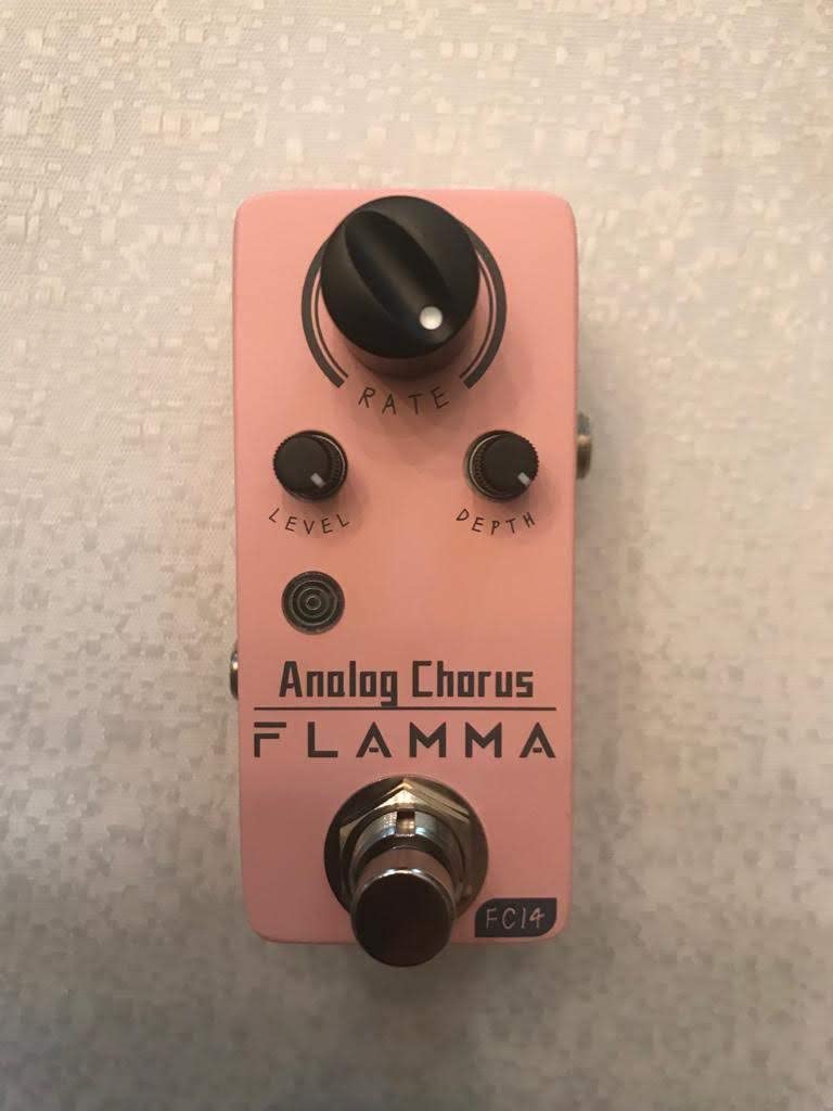 FLAMMA FC15 Analog Flanger Pedal, Oscillator Effects with 2 Modes, True Bypass Mini Portable Durable Metal Shell customer photo 2