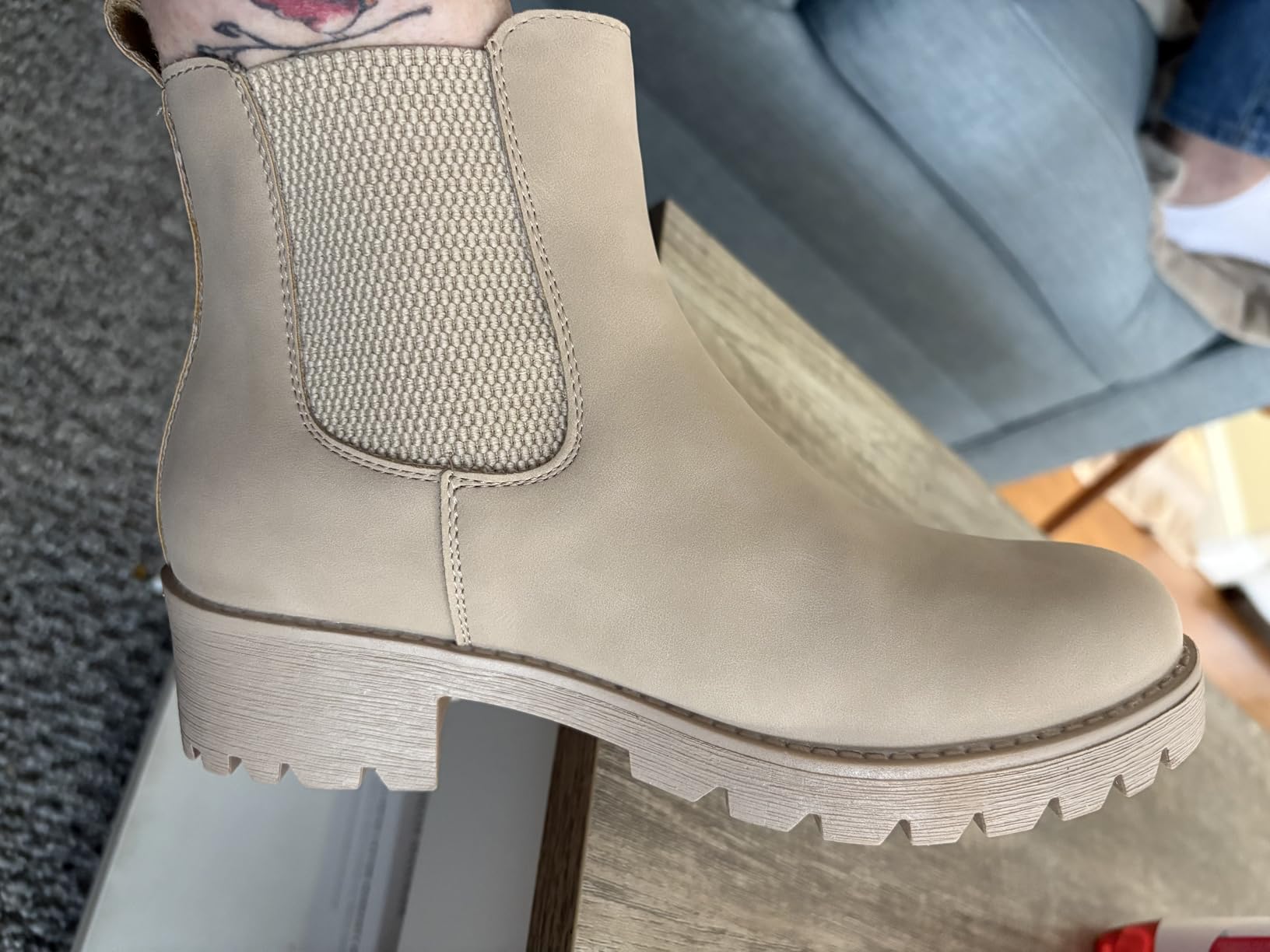 Women's 9607 Chelsea Ankle Boots Pull-On Booties for Women customer photo 1