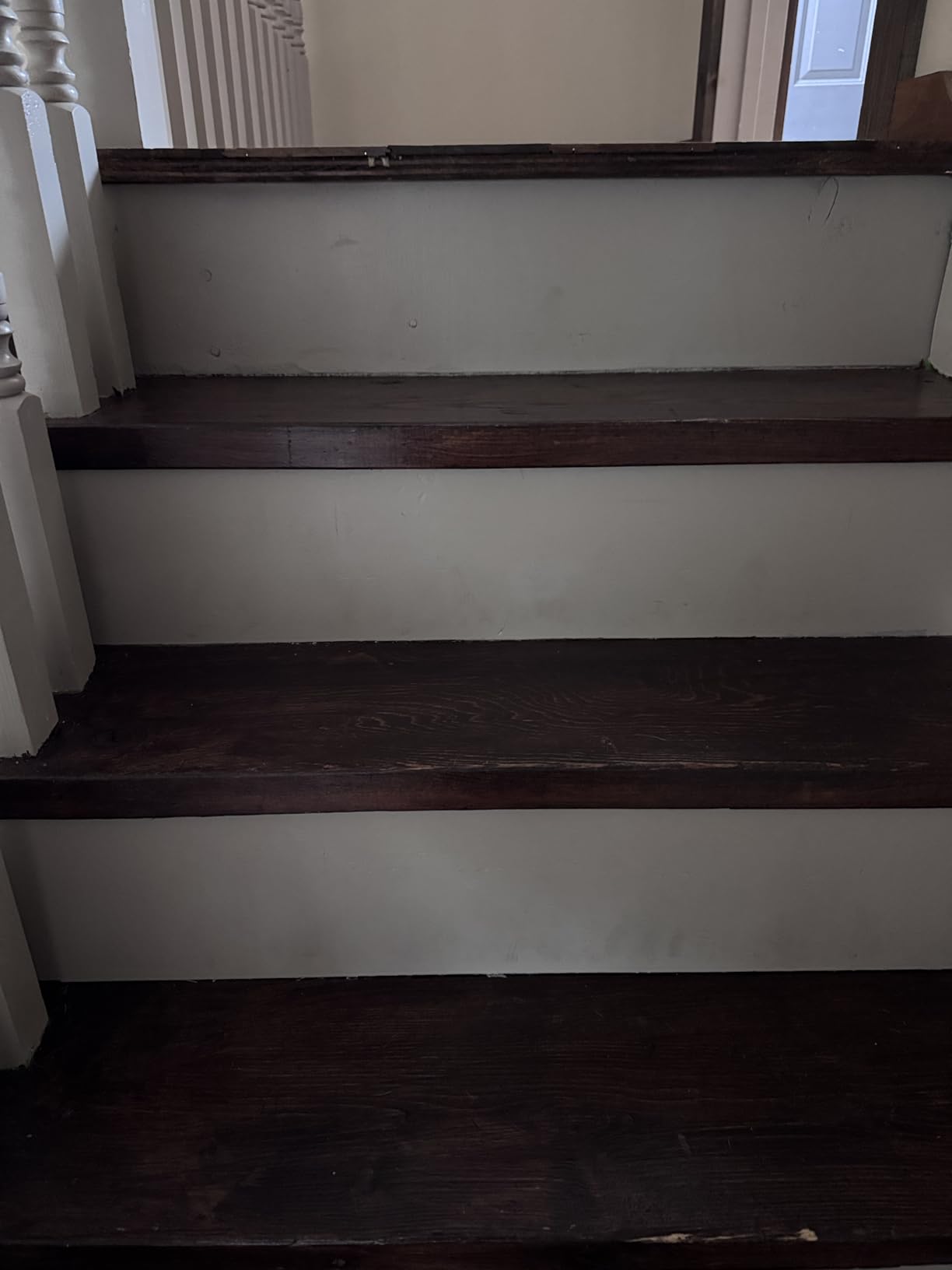 BEQHAUSE Stair Treads for Wooden Steps 28inX9in, Non Slip Carpet Stair Treads Indoor Stair Runners Machine Washable, Soft Stair Rugs Mat Surface Polyester TPE Backing, 15pcs, Brown customer photo 1
