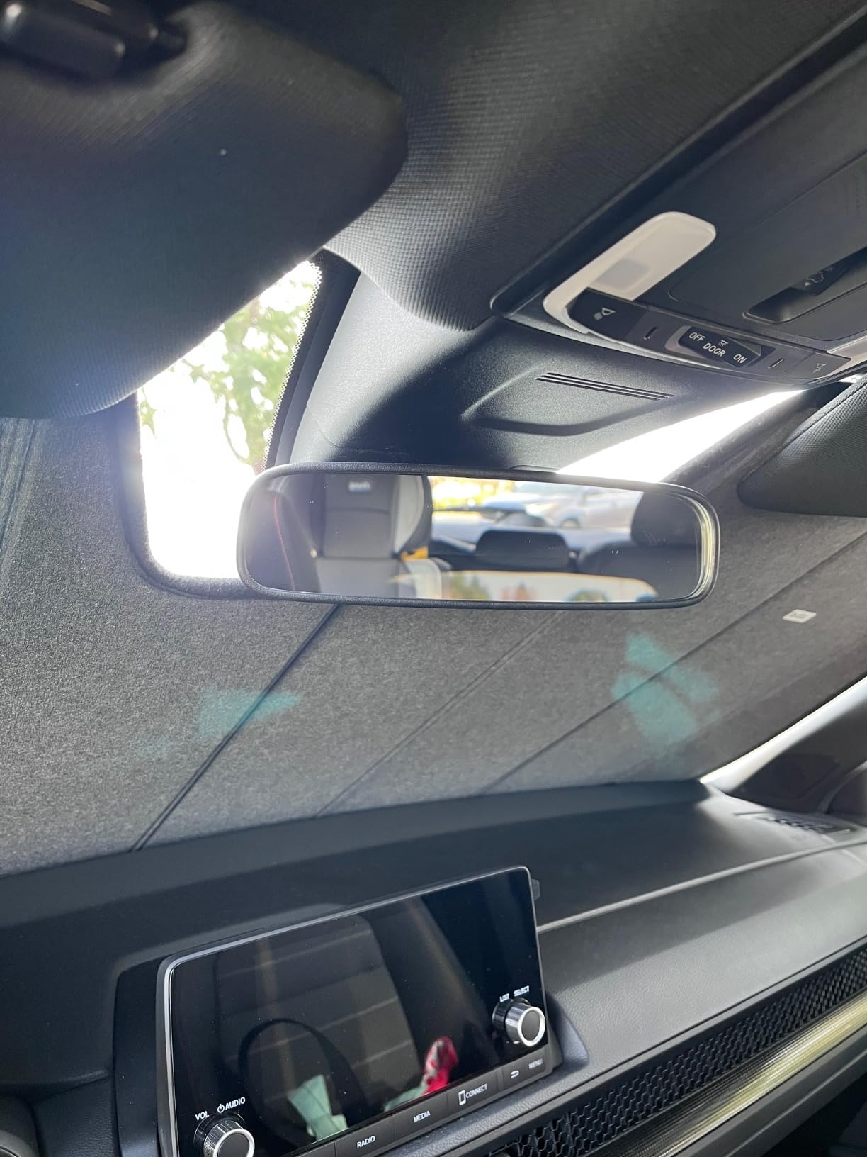 Autotech Park Foldable Sunshade Compatible with 2023-2026 Honda CRV, Custom-fit Windshield Sun Shade customer photo 1