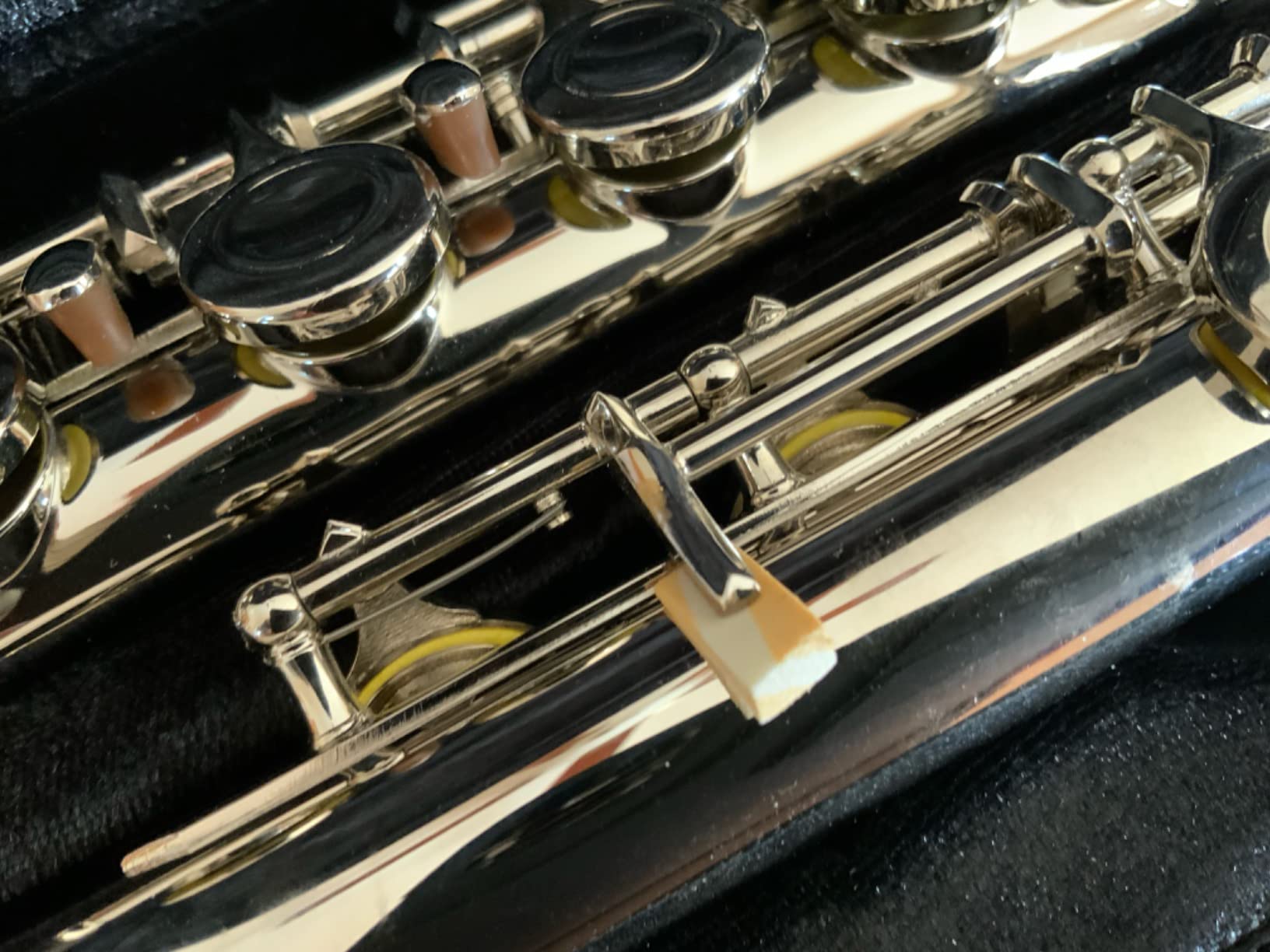 POGOLAB Closed Hole C 16 Keys Flute for Student Beginner, Flute Instrument with Cleaning Kit, Carry Bag, Strap, Probe Rod, Gloves customer photo 2