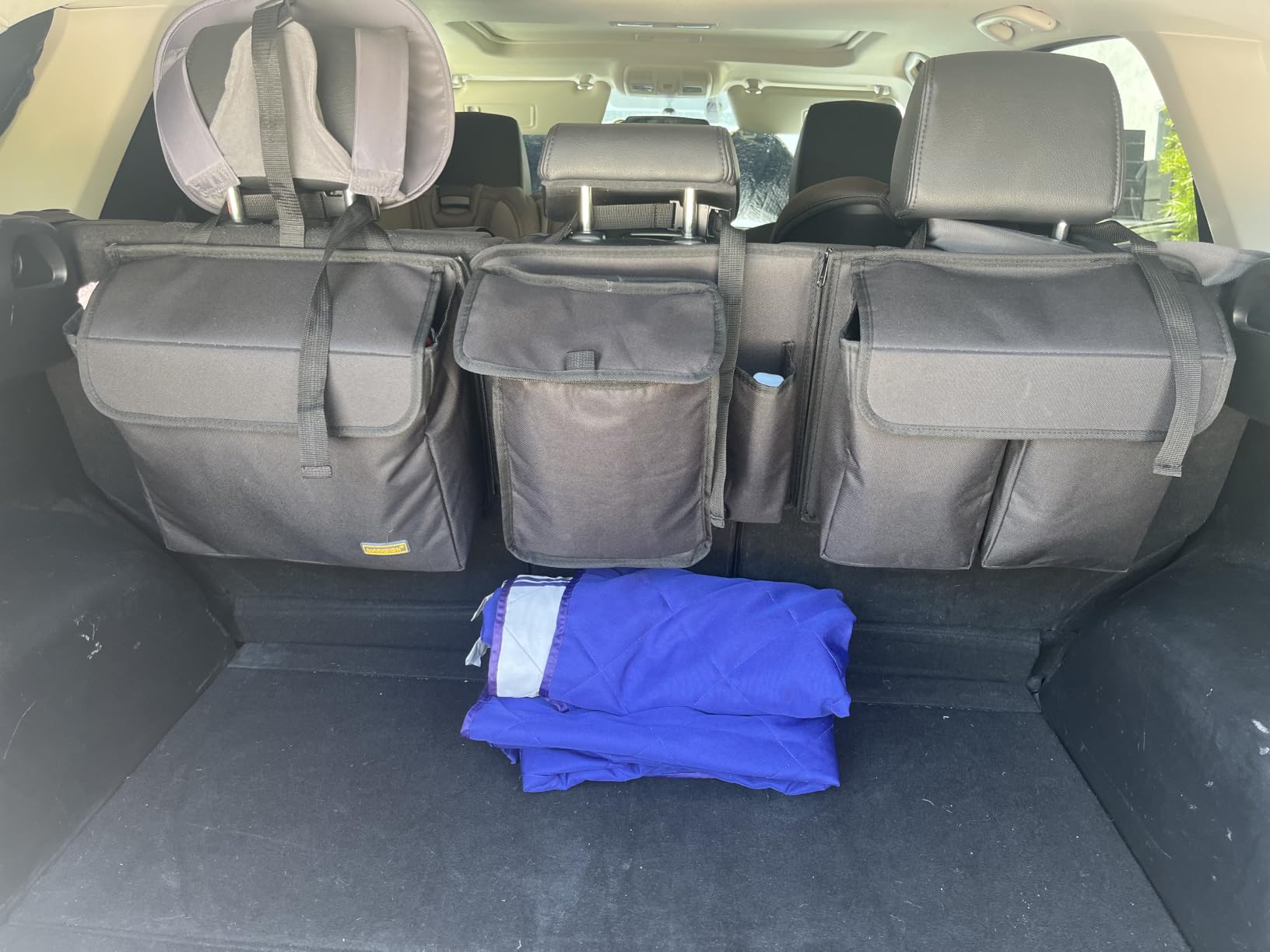 Deluxe Trunk and Backseat Organizer for Medium or Large Size SUVs & RVs, Detachable Storage Modules with Built-in Cooler, Patent Pending customer photo 1