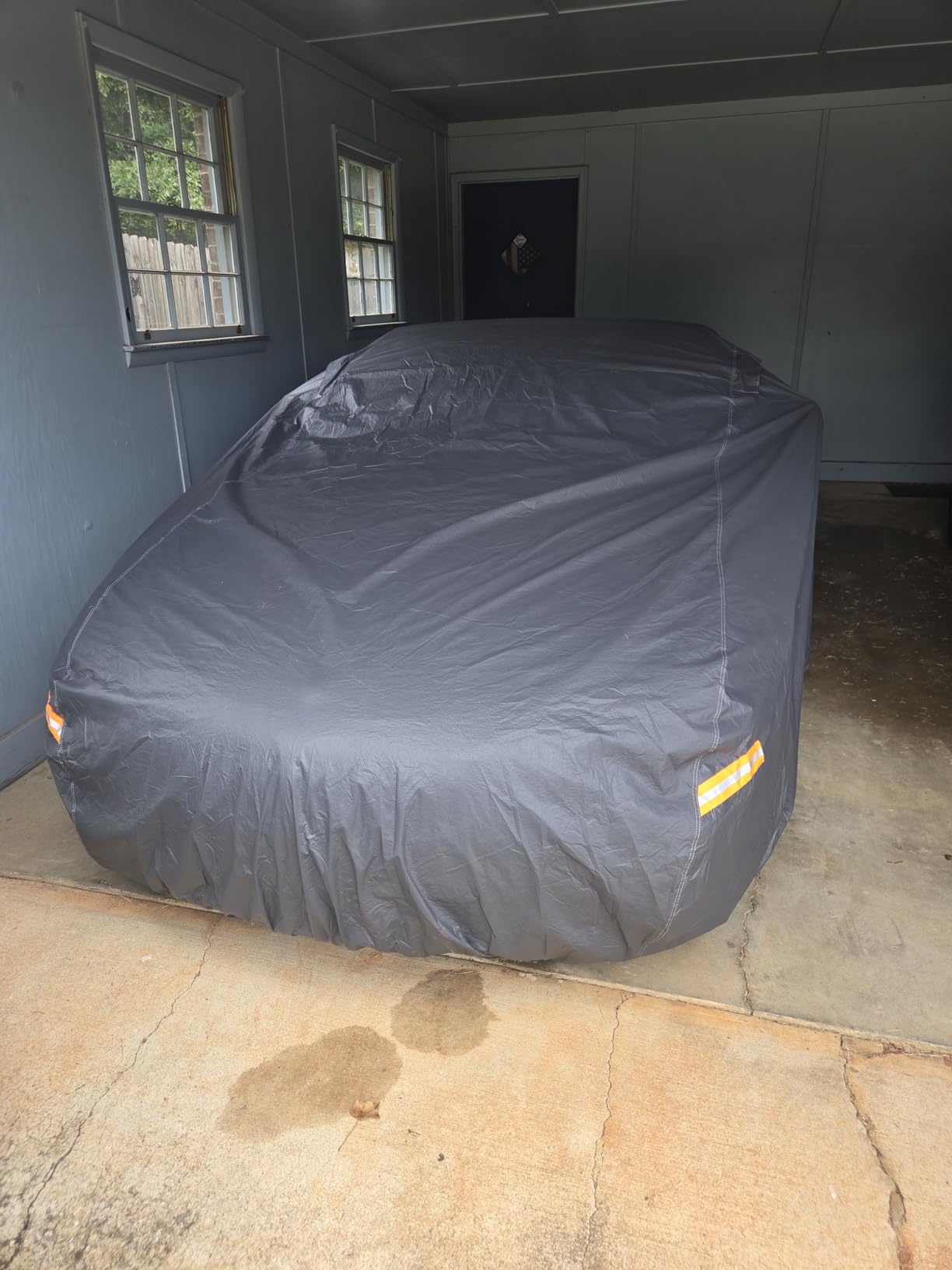 GUNHYI 16 Layers Truck Cover Waterproof All Weather - Heavy Duty Outdoor Pickup Truck Cover for Tacoma, Tundra, Titan, F-150, RAM 1500, Silverado 1500 customer photo 2