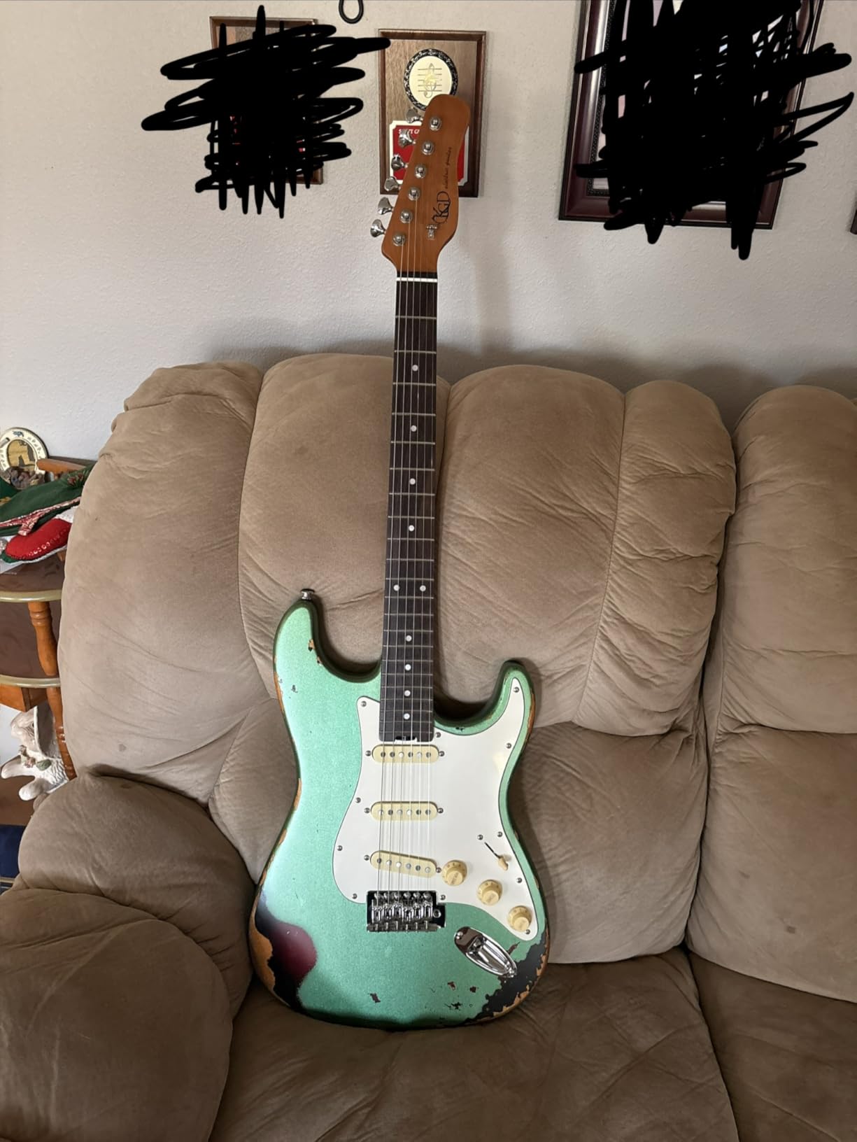 KGD Relic Electric Guitar customer photo 2