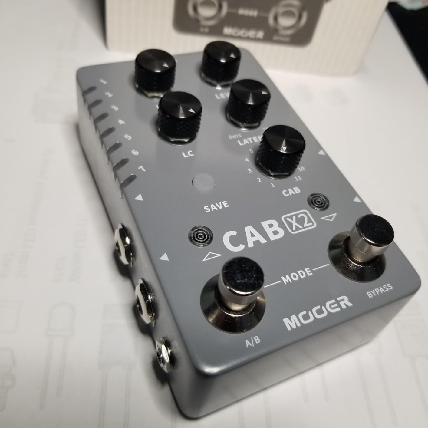 MOOER Harmonizer Guitar Effects Pedal X2 - Up to 12 Pitches, 11 Harmony Modes, Professional Stereo customer photo 2