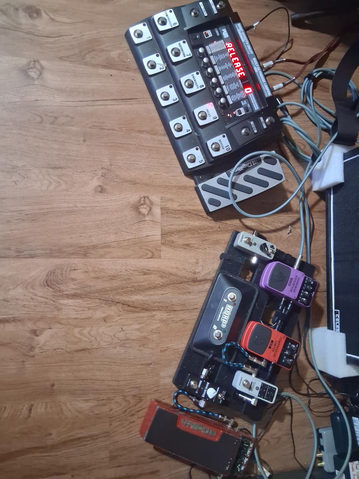 STRICH Guitar Pedal Board Aluminum Alloy 0.83lb Super Light Effect Pedalboard 15'' x 5.7'' with Carry Bag, MINI 15 customer photo 1
