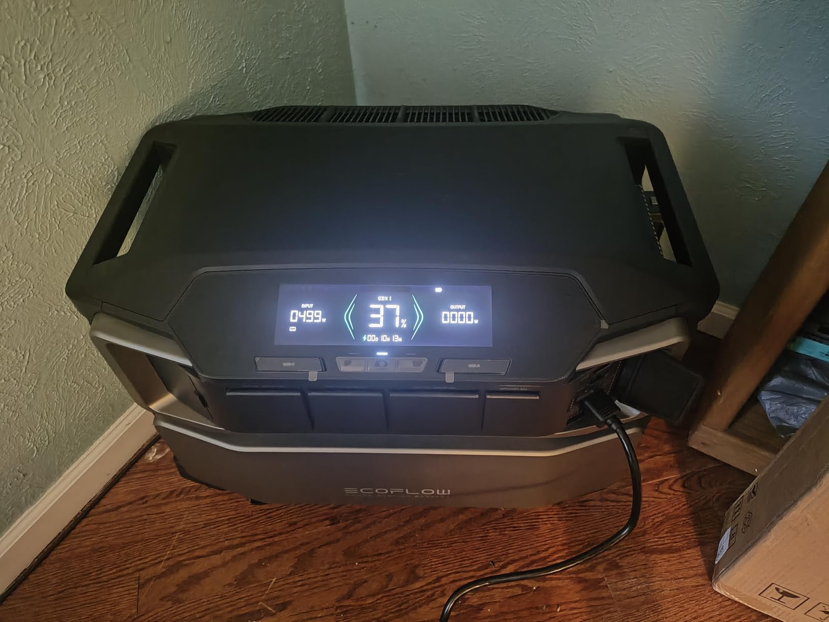 EF ECOFLOW DELTA Pro Ultra 6144Wh Power Station, 120/240V 7200W AC Output, Lifepo4 Home Battery Backup Expandable to 90kWh, 2H to Full Charge, Solar Generator for Home Use customer photo 2