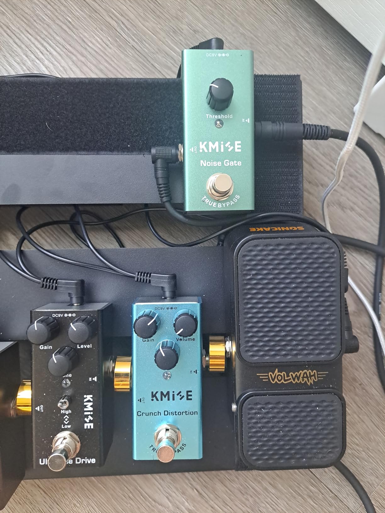 SONICAKE Wah Active Volume Pedal, Wah & Volume 2 in 1 Combo Guitar Effects Pedal, Full-size - FlipWah customer photo 1
