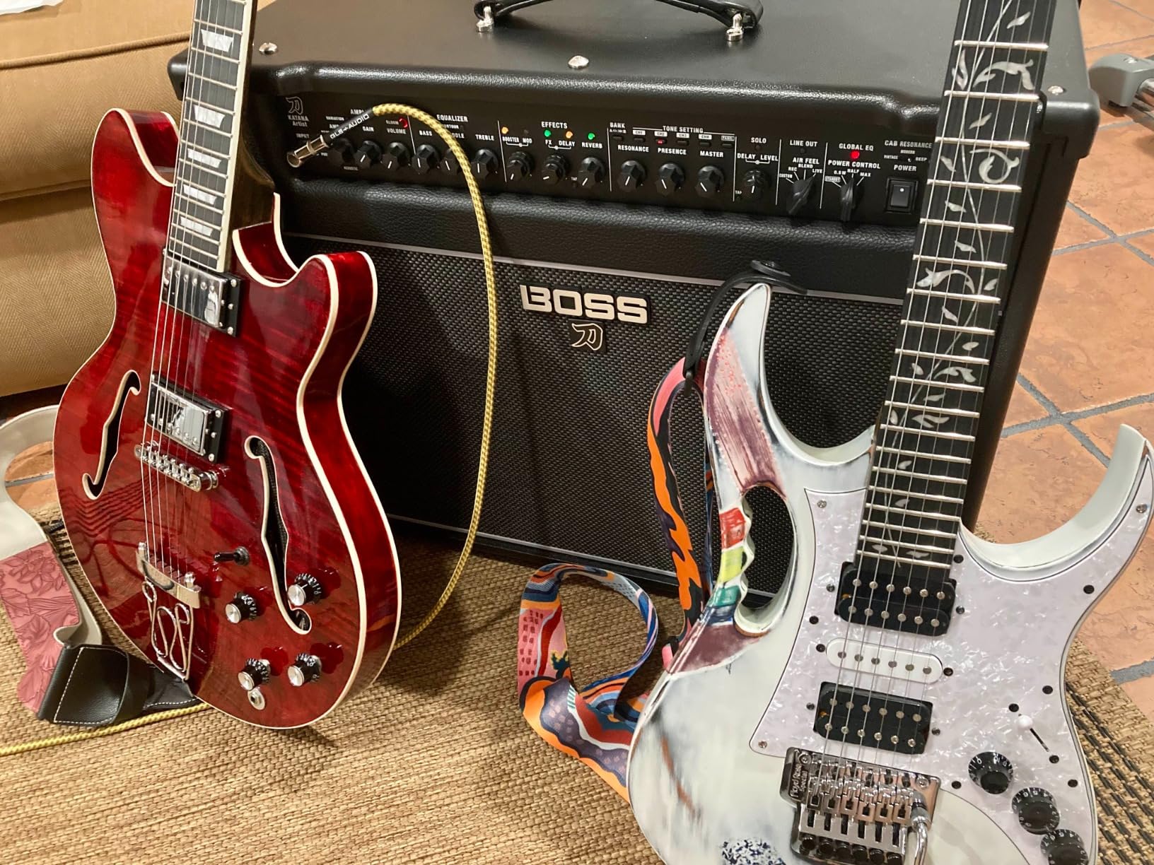BOSS Katana Artist Gen 3 Guitar Amplifier, Flagship 100-Watt Combo Amp, 12-Inch Waza Speaker, Evolved Tube Logic Sound, Sophisticated Tone Tools customer photo 1