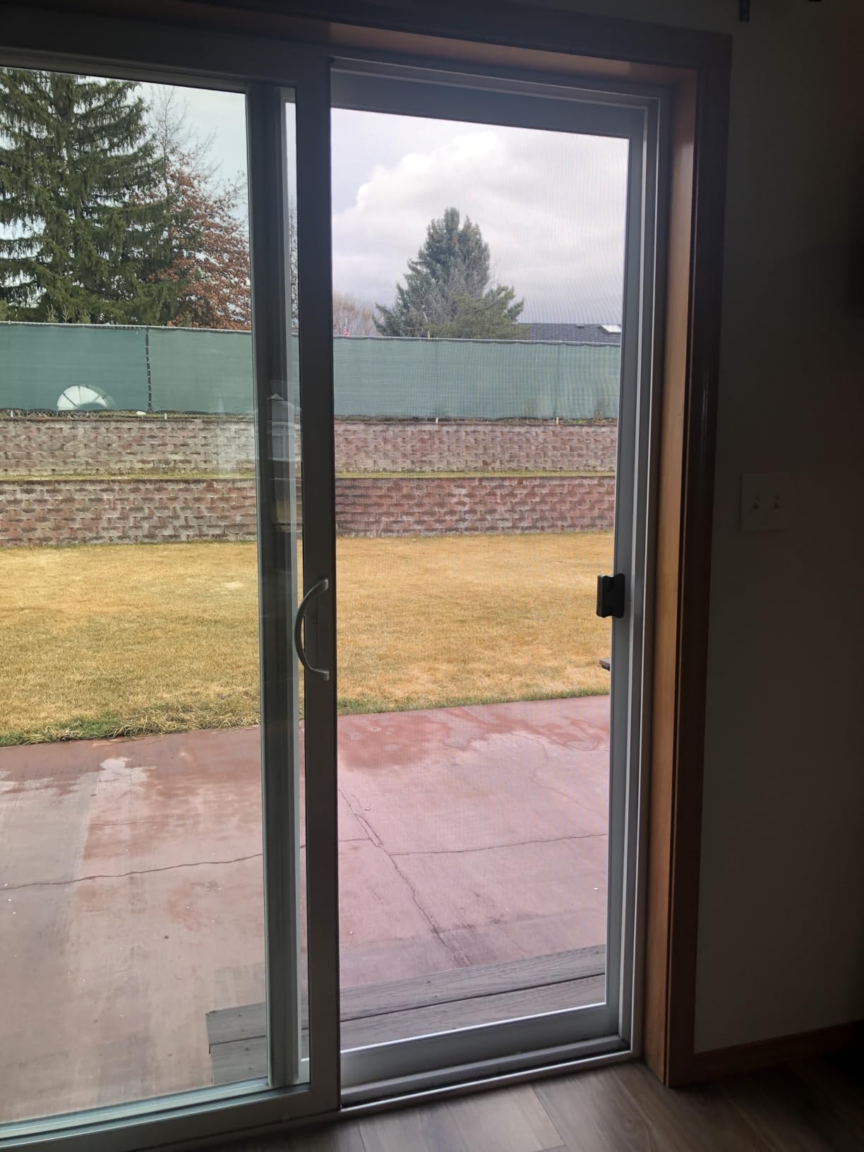 Guardian K.D. Standard Galv Steel Plus Aluminum Frame Sliding Screen Door Kit (White, 30''x80'') Height Adjustable Upgraded Rust-Proof and Durable Mosquito Proof for Patio Backyard and Bedroom customer photo 1