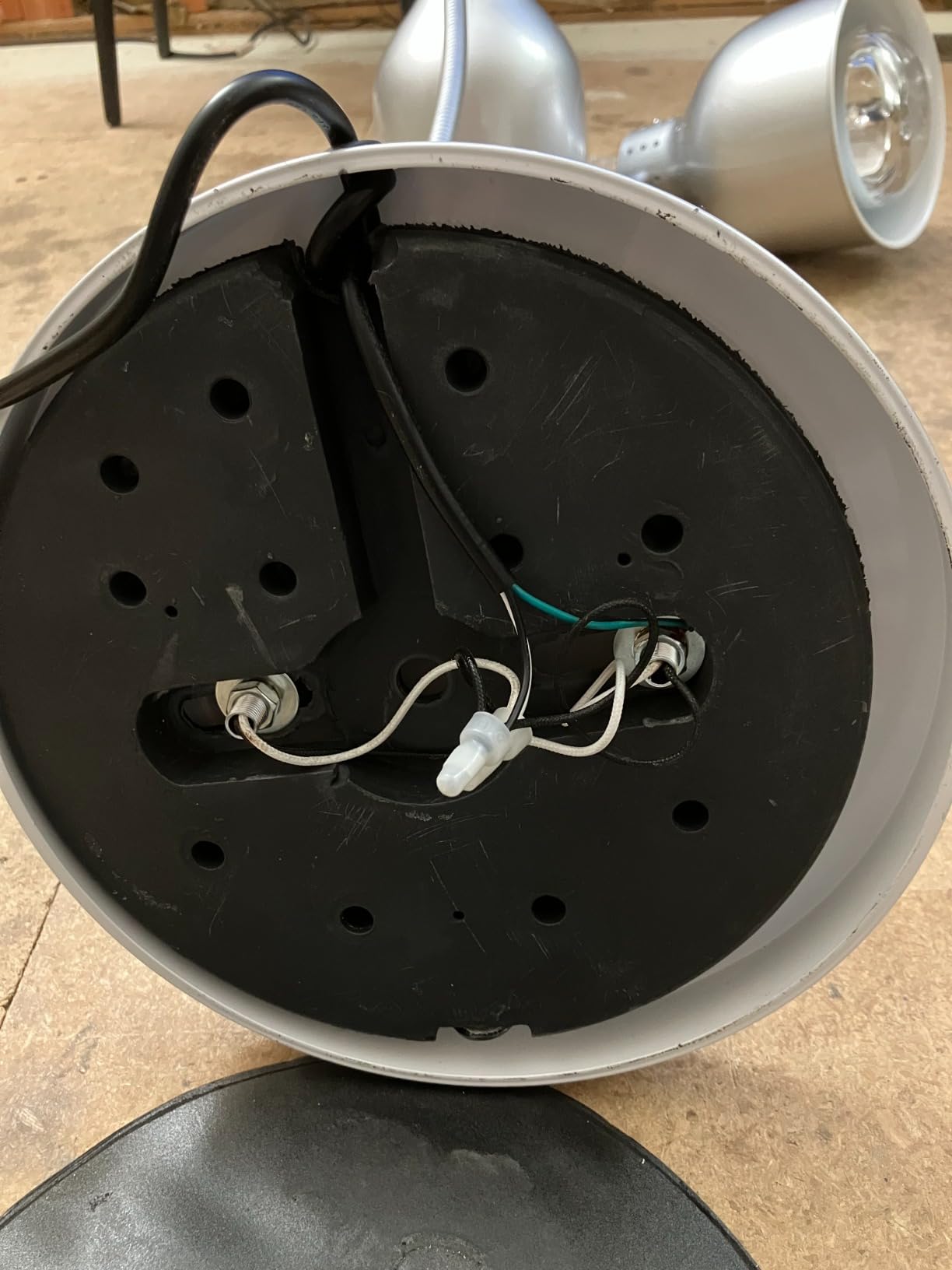 Heat Lamp for Food, with Two 250W Bulbs for Fast and Even Heating, Food Heat Lamp with Adjustable Height Stand, Commercial Food Warmer Lamp for Home, Fast Food Restaurant, Buffet, Bakery Silver customer photo 1