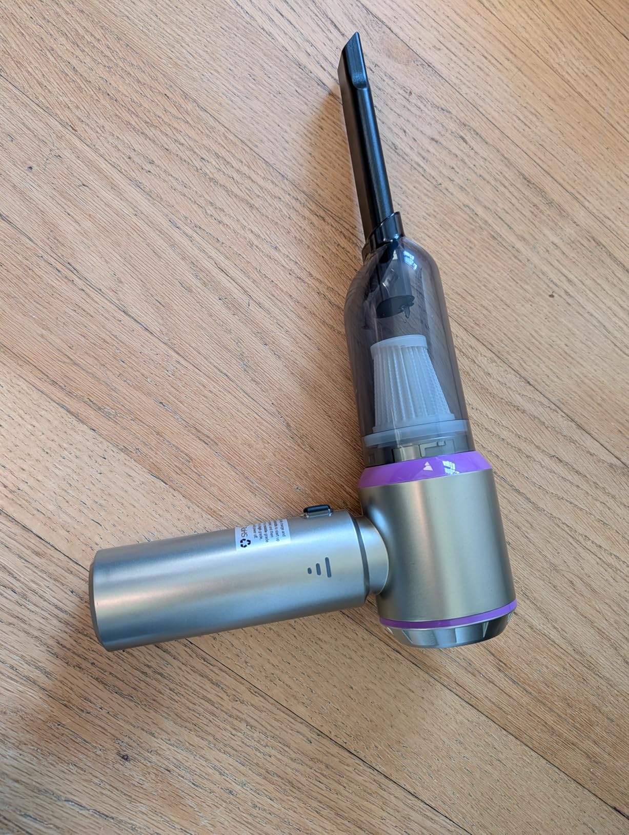 Vacuum/Air Duster 80,000RPM Super Power Mini Car Vacuum Cleaner 4-in-1 air Blower Gun Air Duster & Air Blower & Pump Hand Electric air Duster Handheld dust Blower Blower Cordless (Purple) customer photo 2