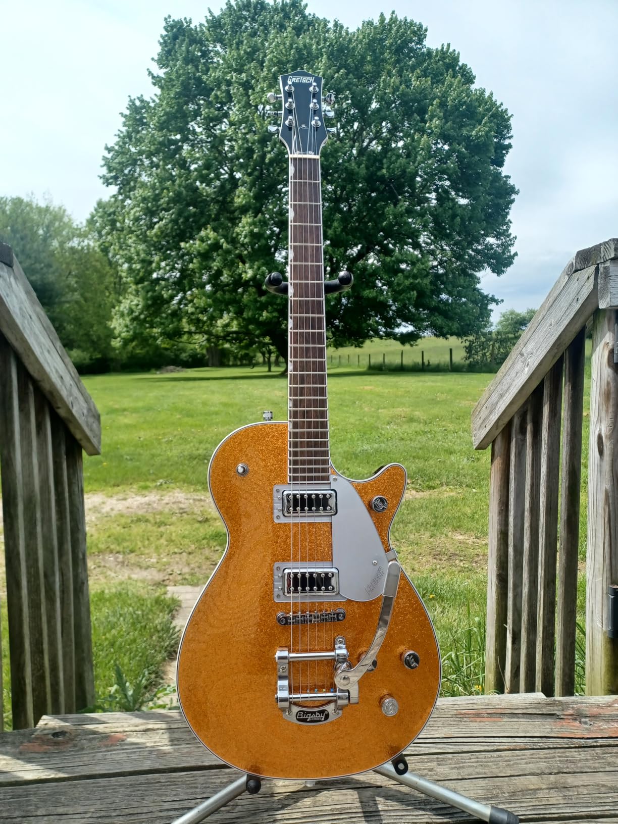 Gretsch Electromatic Jet Electric Guitar - Gold Sparkle customer photo 1