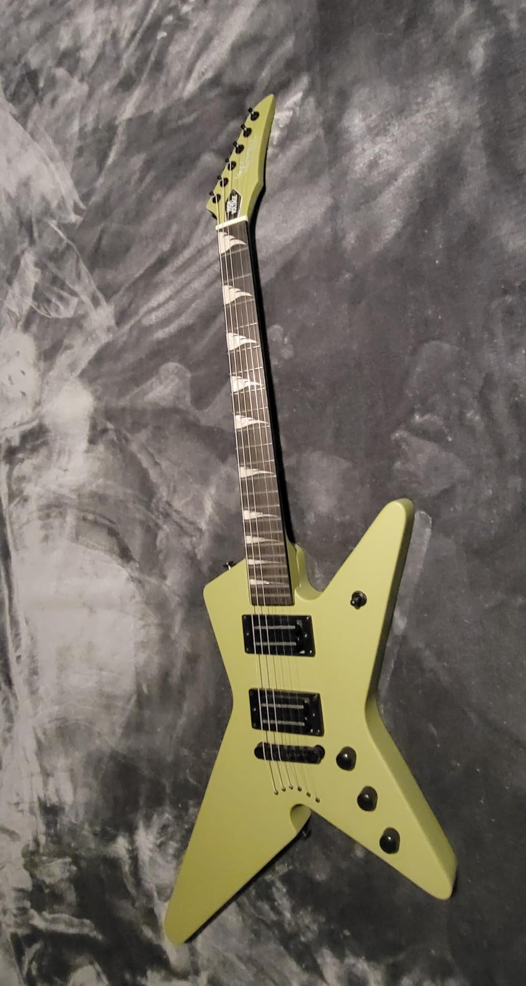 WestCreek Guitars HIGH VOLTAGE (HV) Heavy Metal Solid Body Electric Guitar - Black customer photo 1