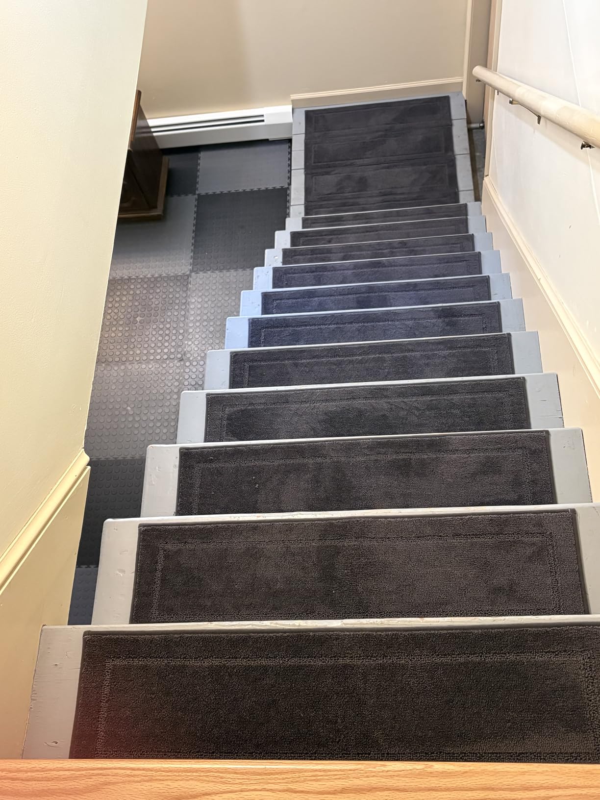 JSEI Stair Treads for Wooden Steps Indoor, 15-Pack Non Slip Stair Treads 30