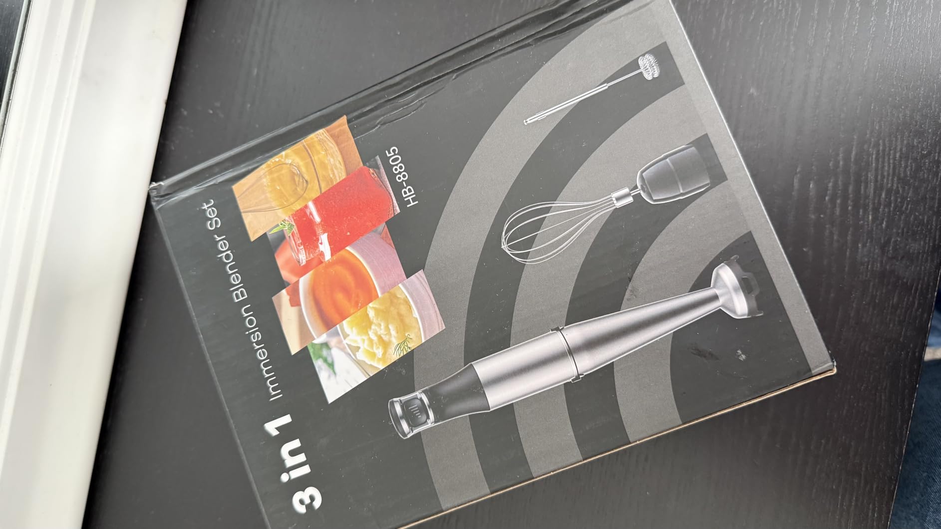 Immersion Blender Handheld 1100W 3 in 1 Corded Stick Hand Blenders for Kitchen with Trigger Speed Control, with Whisk, Milk Frother Attachments, Perfect Emulsifier for Soup, Smoothie, Puree customer photo 1