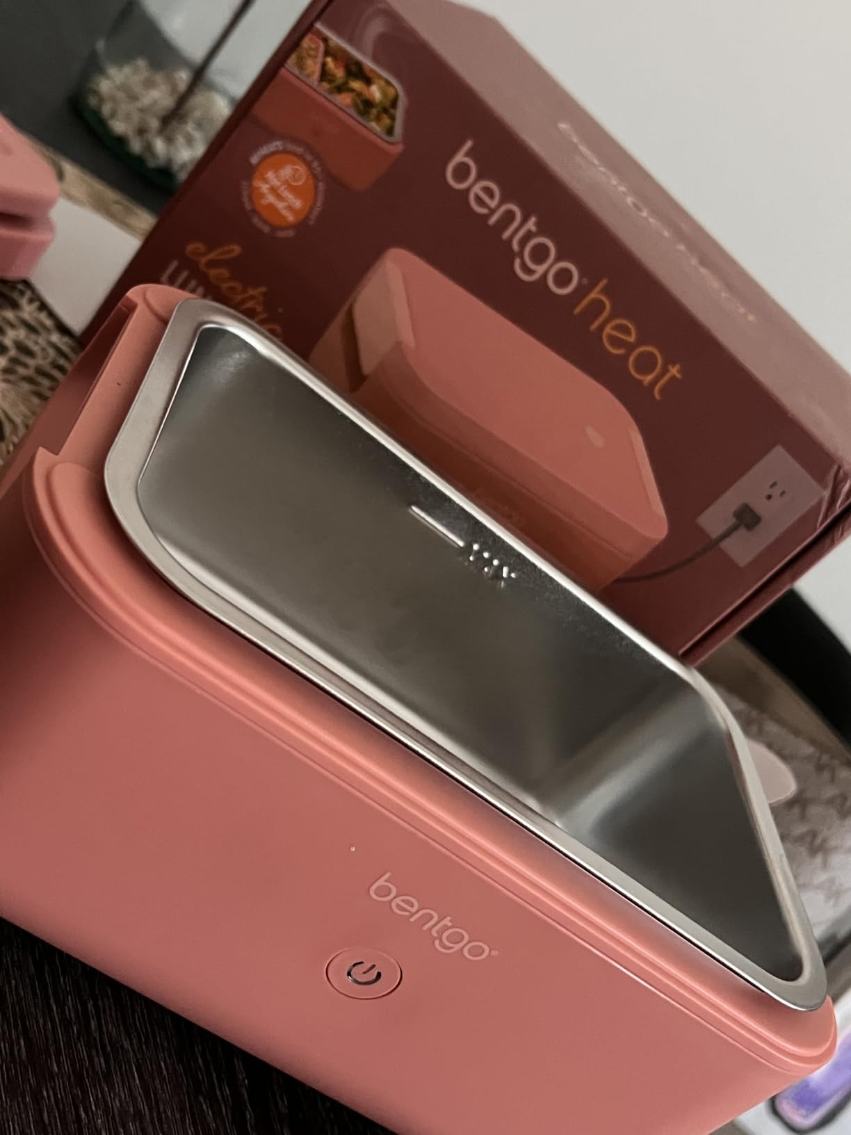 Bentgo Heat - Electric Lunch Box - Portable Food Warmer for Adults, Heated Lunch Box for Work, Travel, School & On the Go, Plug Into Wall or Car, 12V/24V & 120V Cords customer photo 1