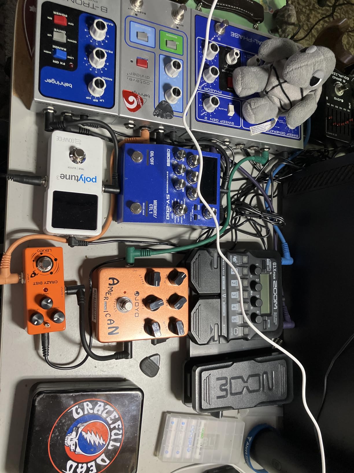 LEKATO Distortion Pedal Mini Distortion Effect Pedal for Electric Guitar with Two Mode, Analog Guitar Pedal Distortion, Truebypass, DC 9V customer photo 1