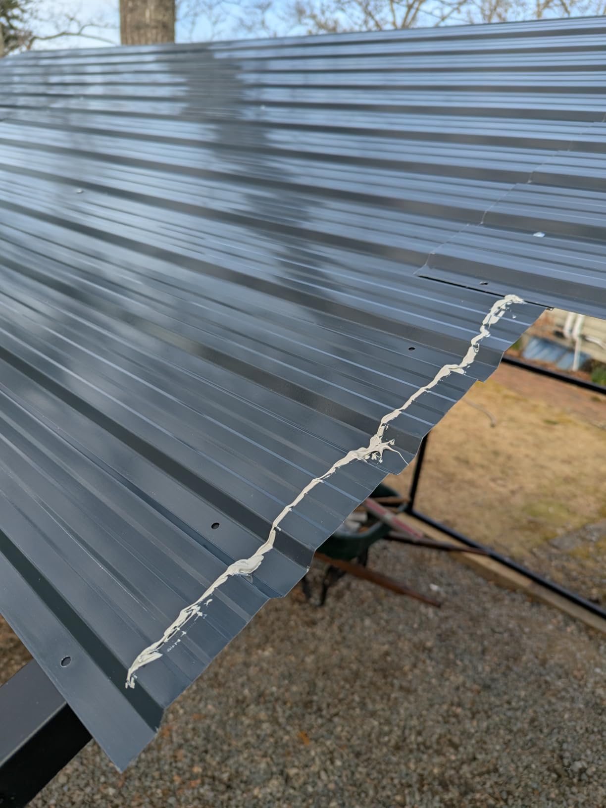Garvee 20'X20'X10' Metal Car Port for 2 Cars, Enclosed Carports with 220 g Tarp, All-Weather Use Metal Carport, for Full-Size Pickup Trucks, Bass Boats, and Tractors customer photo 1