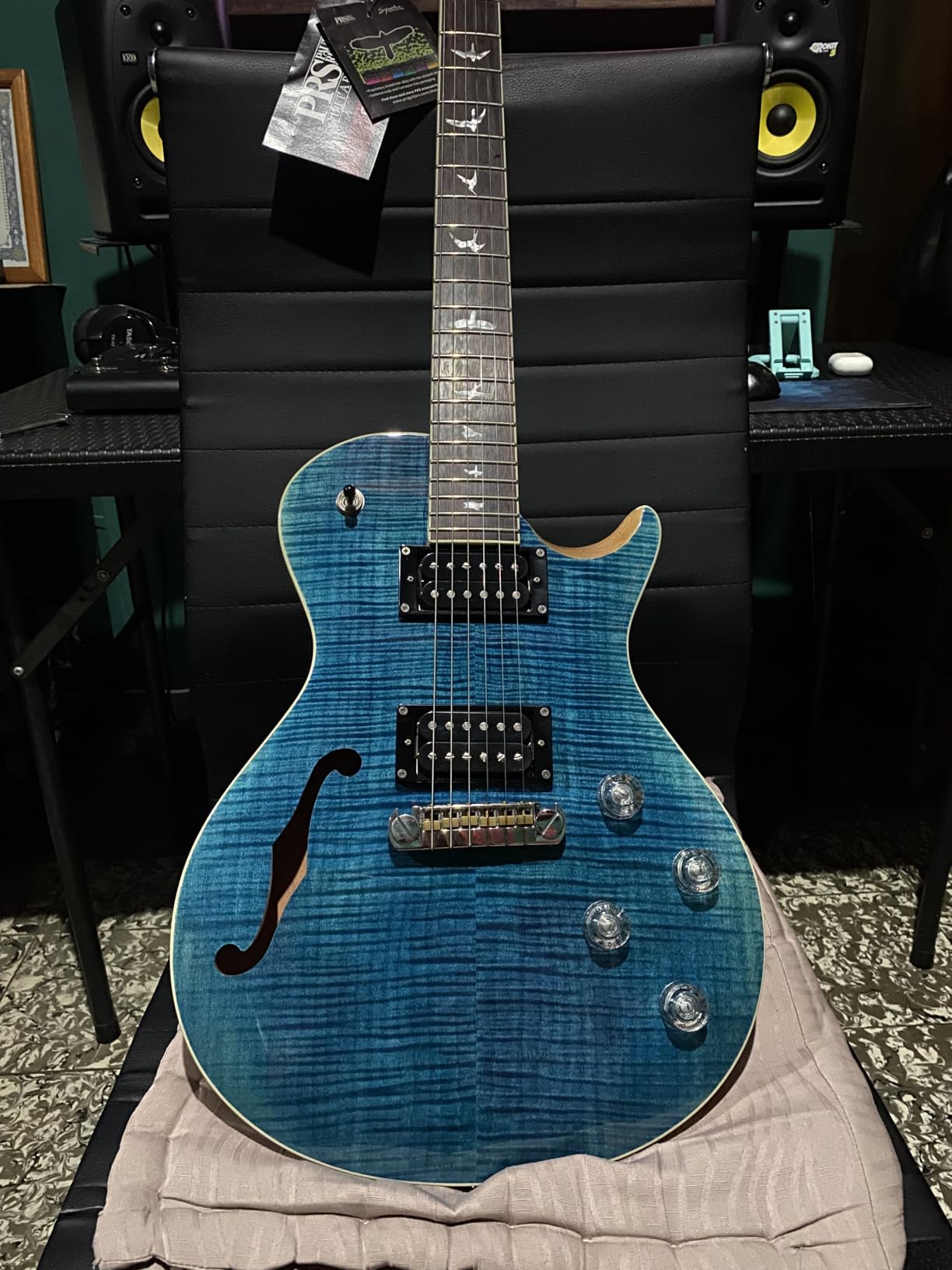 PRS SE Zach Myers 594 Electric Guitar, Elderberry Burst with Gigbag customer photo 1