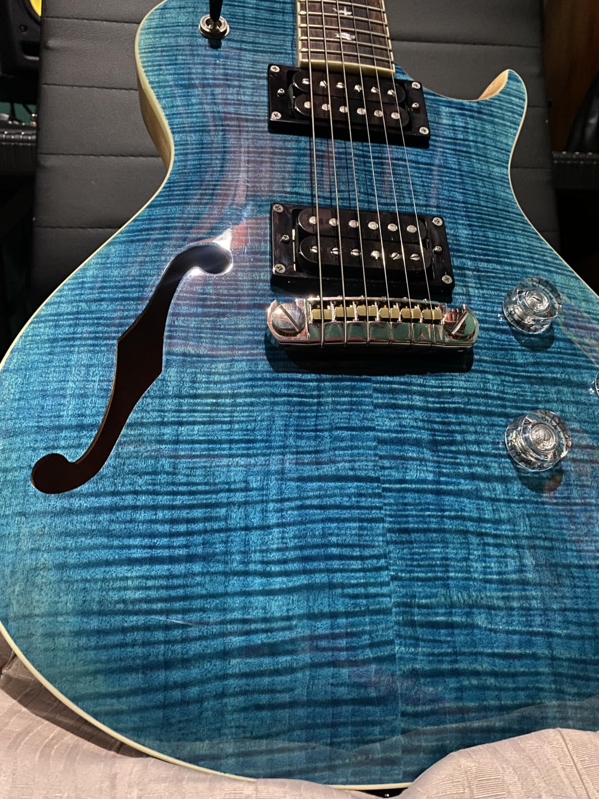 PRS SE Zach Myers 594 Electric Guitar, Elderberry Burst with Gigbag customer photo 2