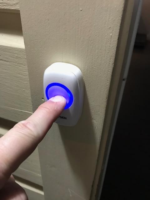 Door Chime, Smart WiFi Door Sensor Chime Window Sensor Alarm for Business/Kids Safety/Home Security Alert Your Phone, 500 FT Range, 32 Ringtones, 5 Adjustable Volumes, Free App Notifications customer photo 1