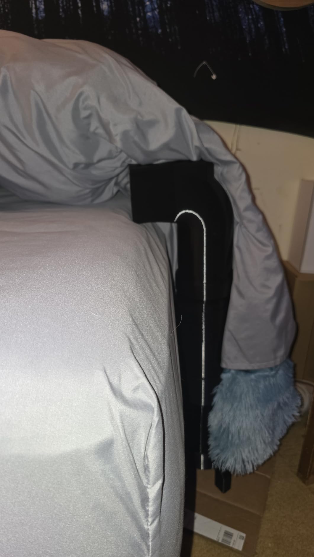 Bed Cooling System for Hot Sleepers, Quiet Under Sheets Bed Fan for Better Sleep, Fits Mattresses Up to 25.2