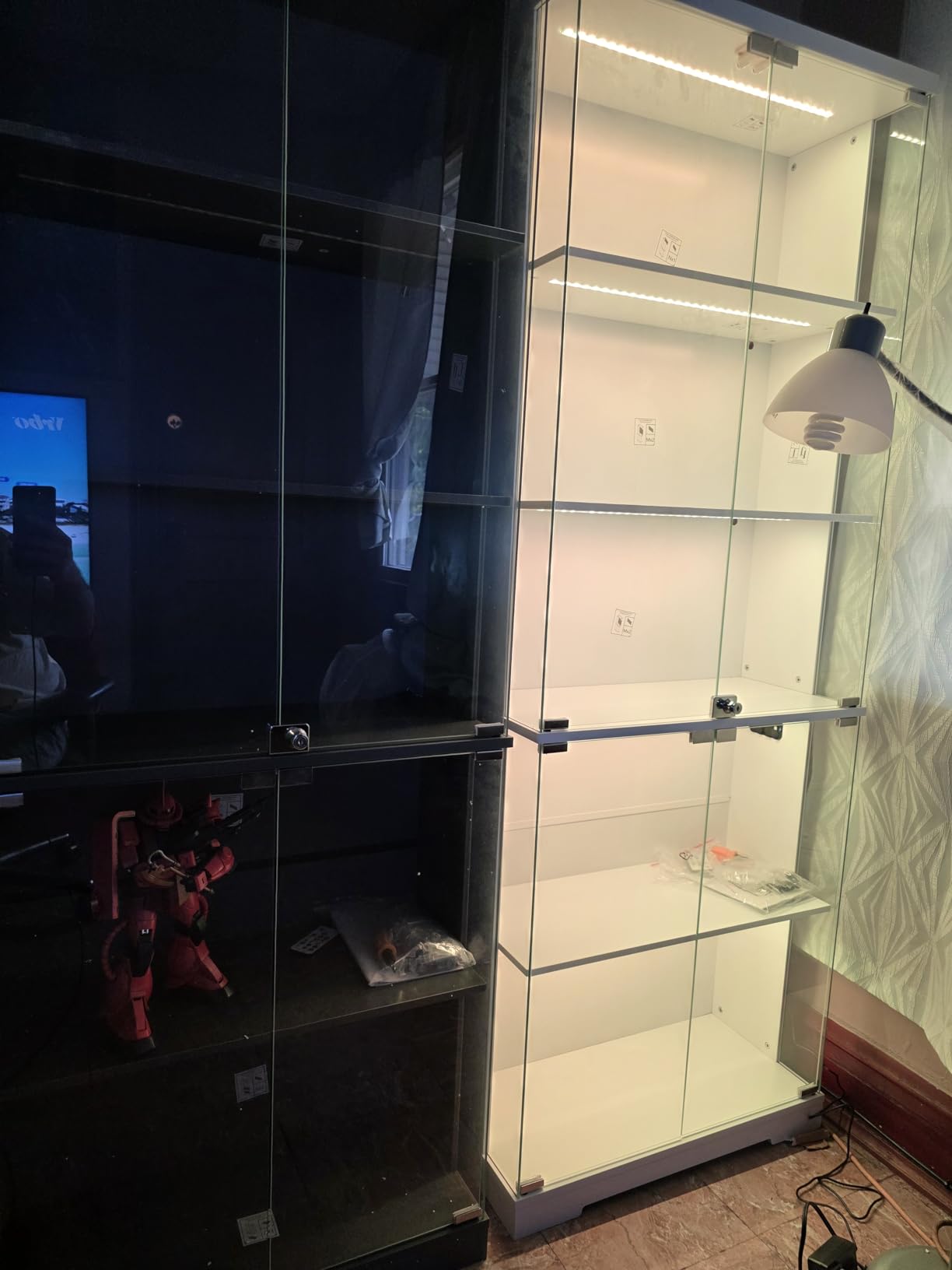 Dystler Glass Display Cabinet with Doors, 69