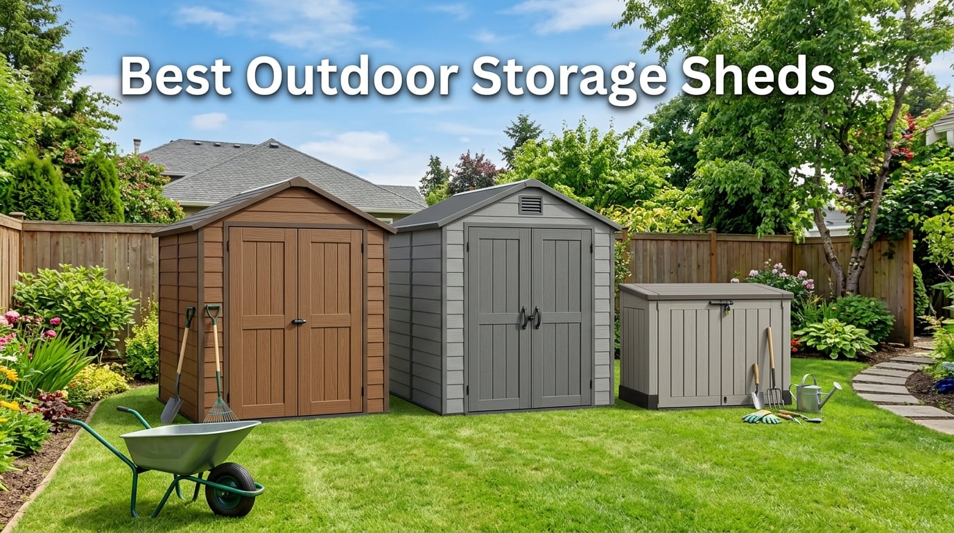 best outdoor storage sheds
