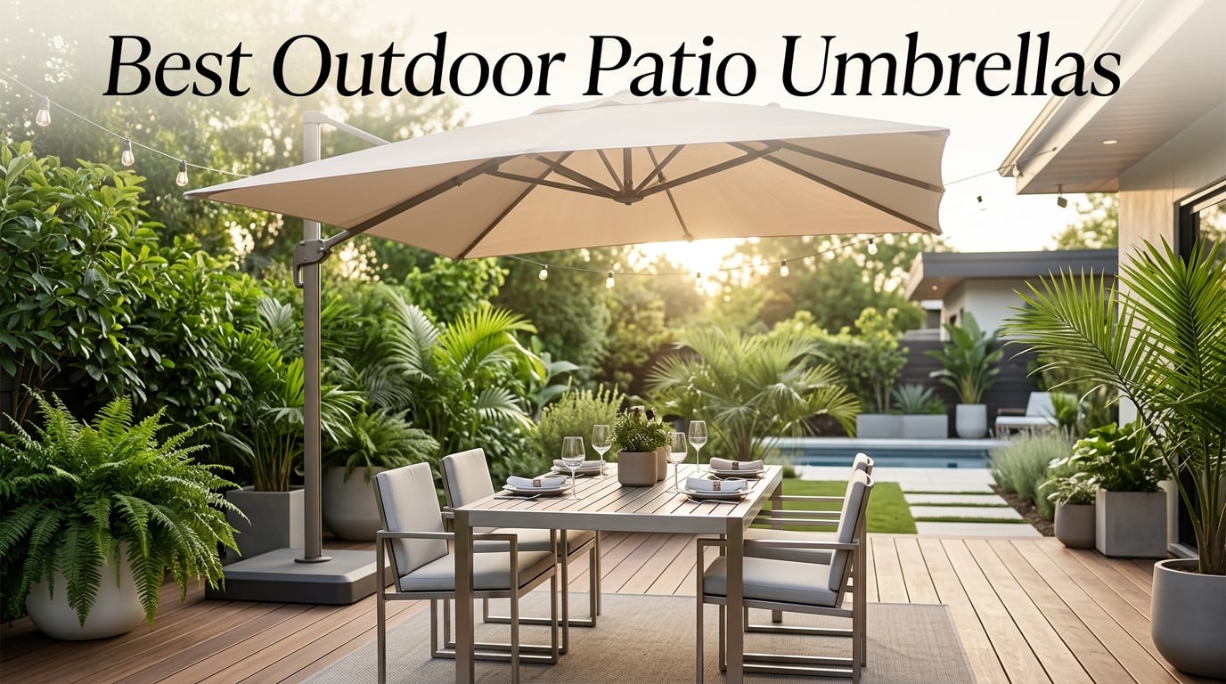 best outdoor patio umbrellas