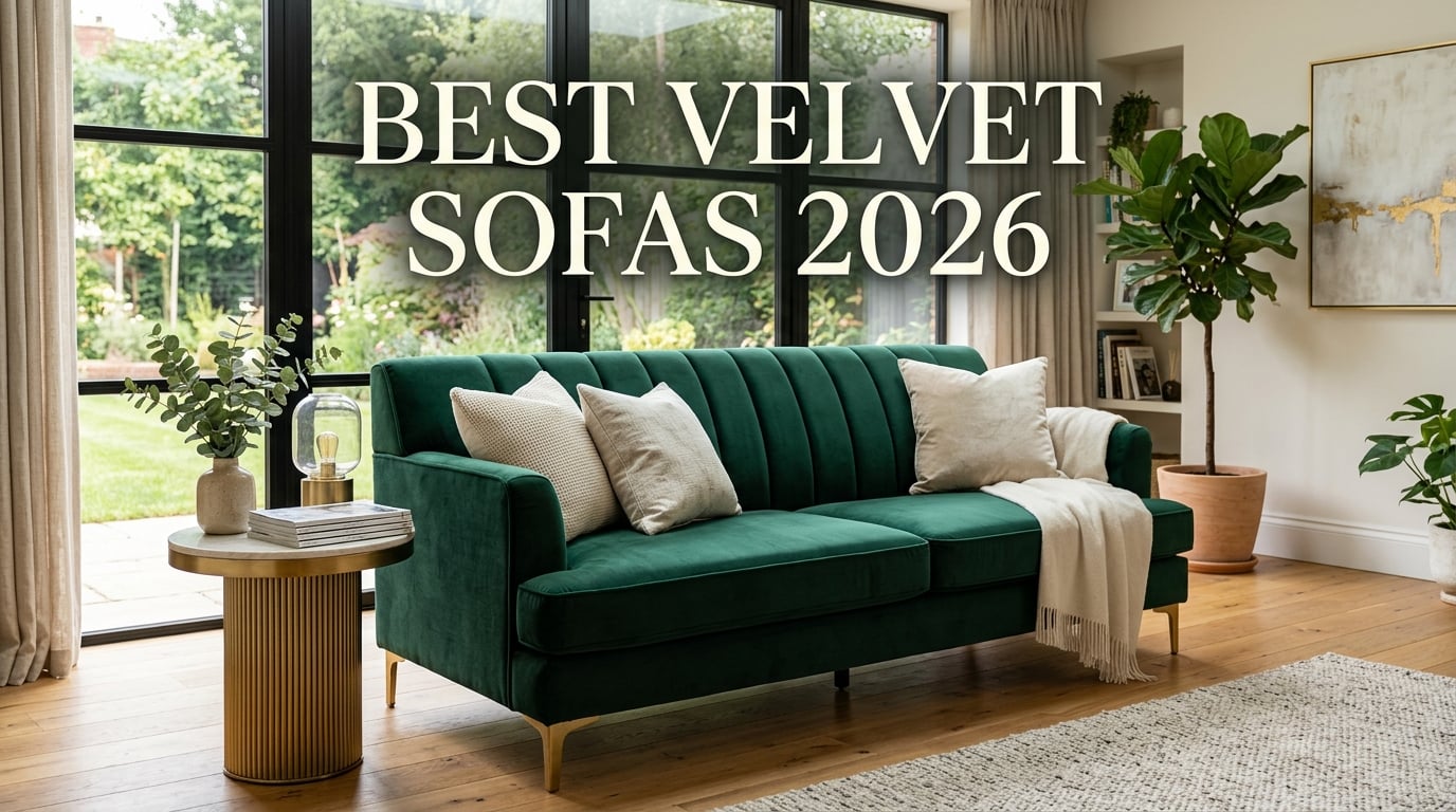 best velvet sofas